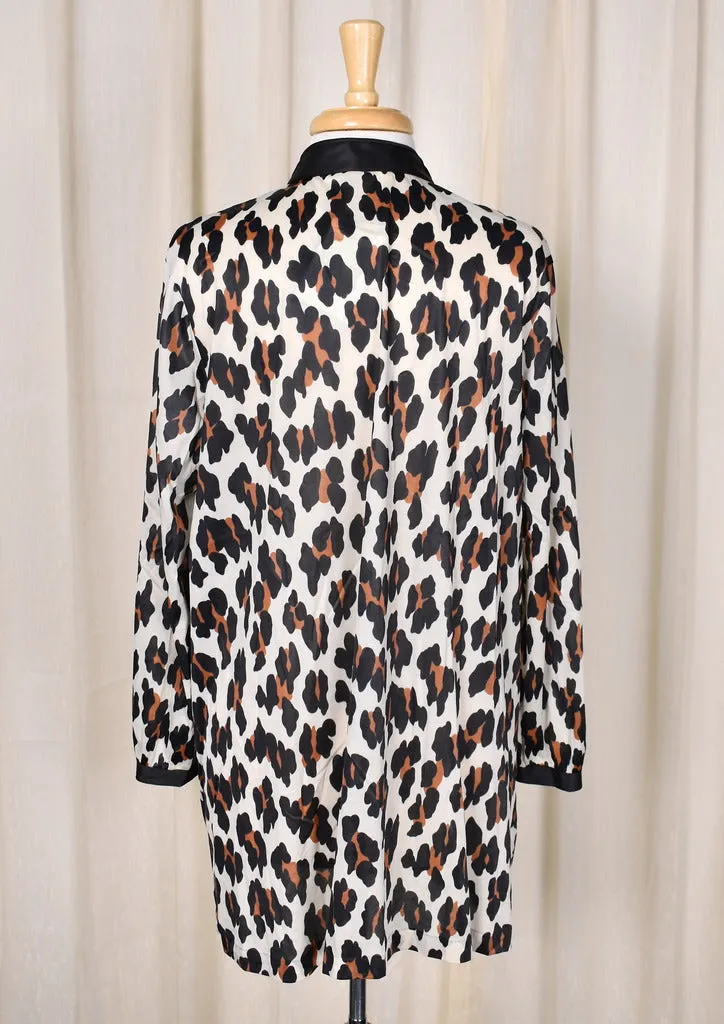 1960s Vintage Leopard Keyhole Nightie