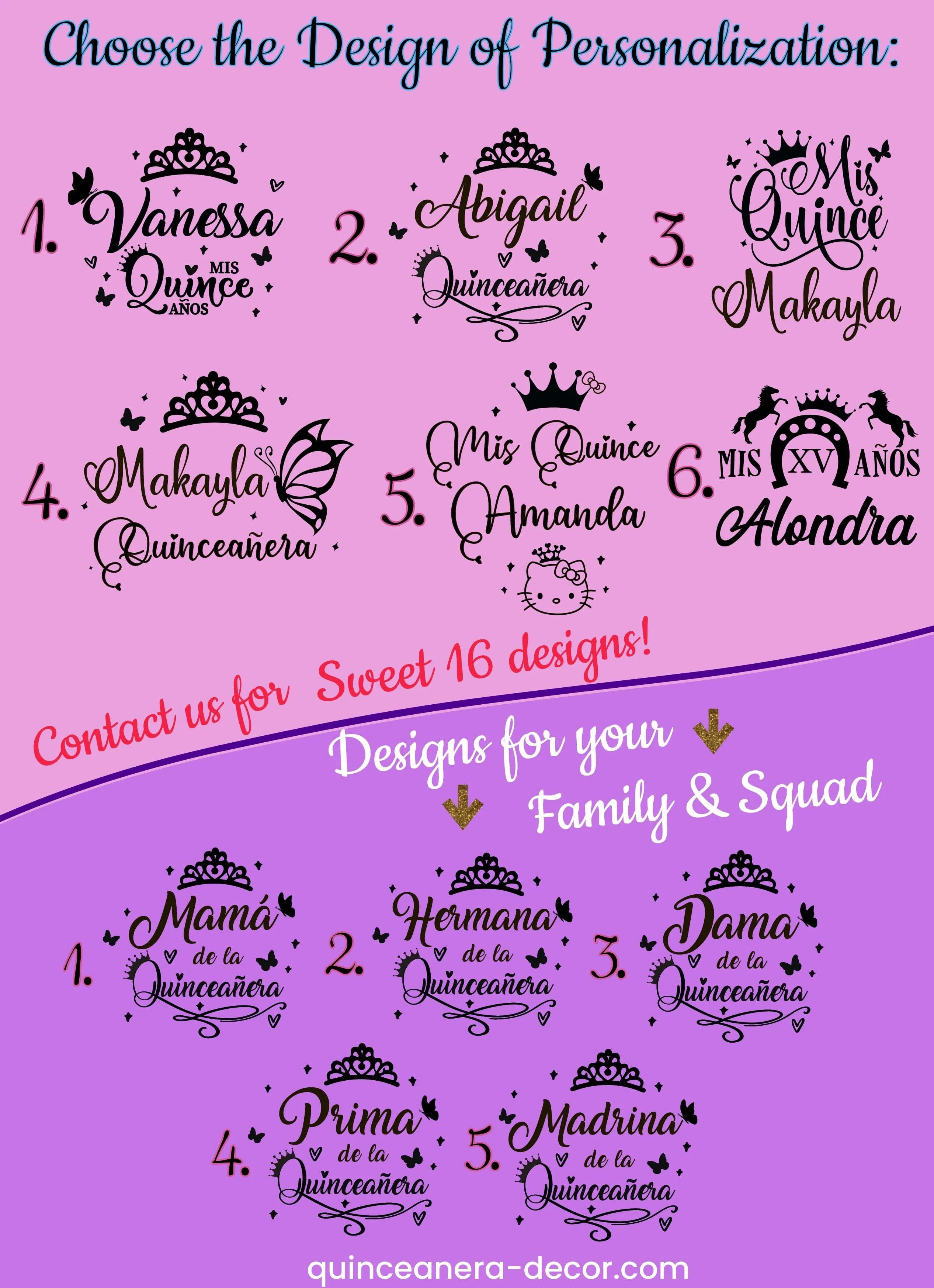 2 Batas y zapatillas Quinceanera Plum and purple