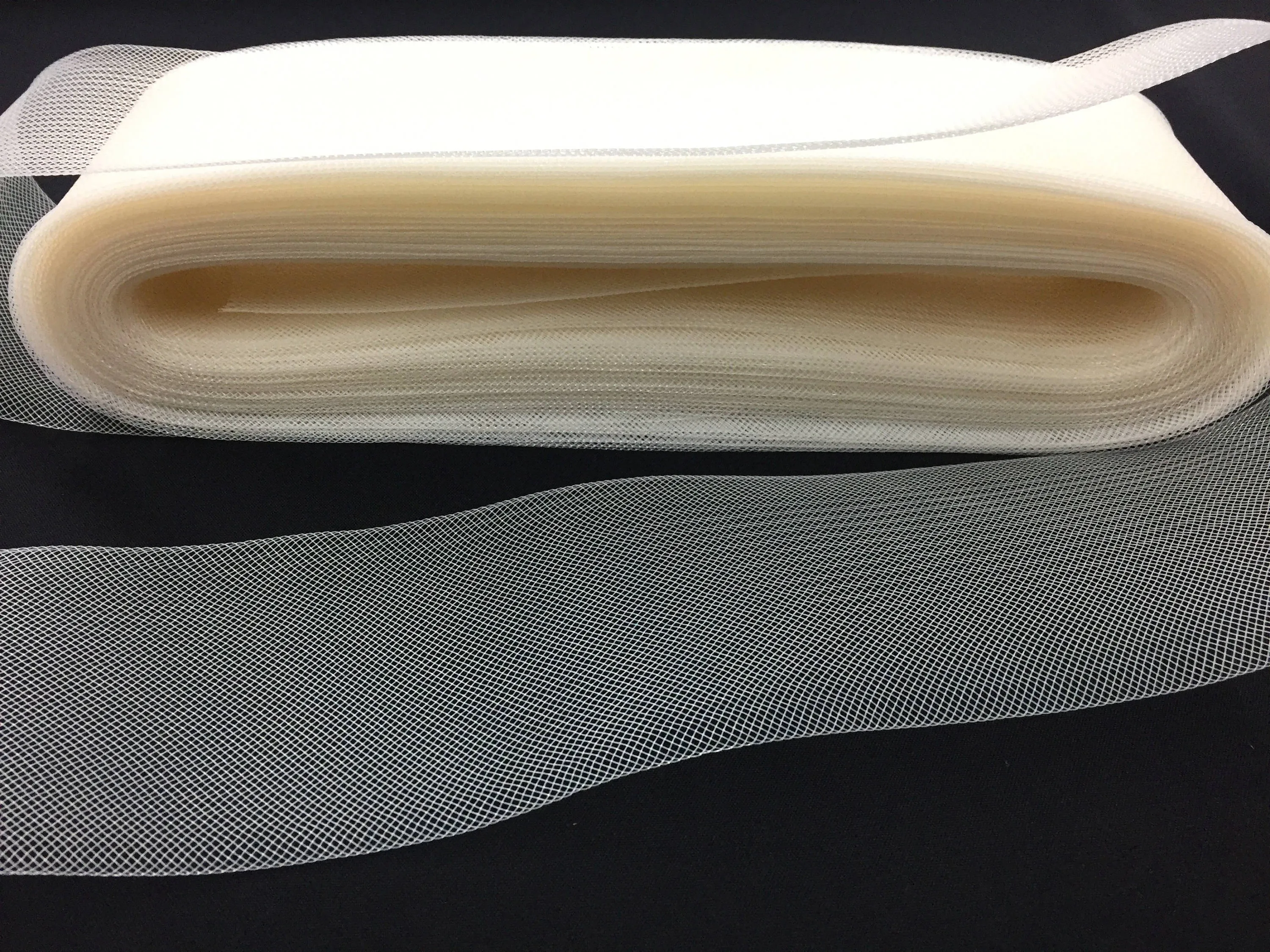 20 yards- 4 Inches Ivory Crinoline Horsehair Braid Trim-wedding-bridal-decorations.