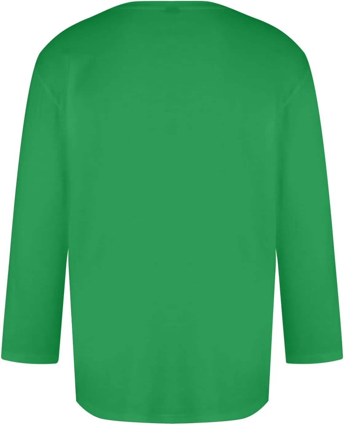 3/4 Sleeve Shirt for Men Solid Color Crew Neck Baseball T-Shirts Three Quarter Sleeve T Shirts Summer Casual Tees