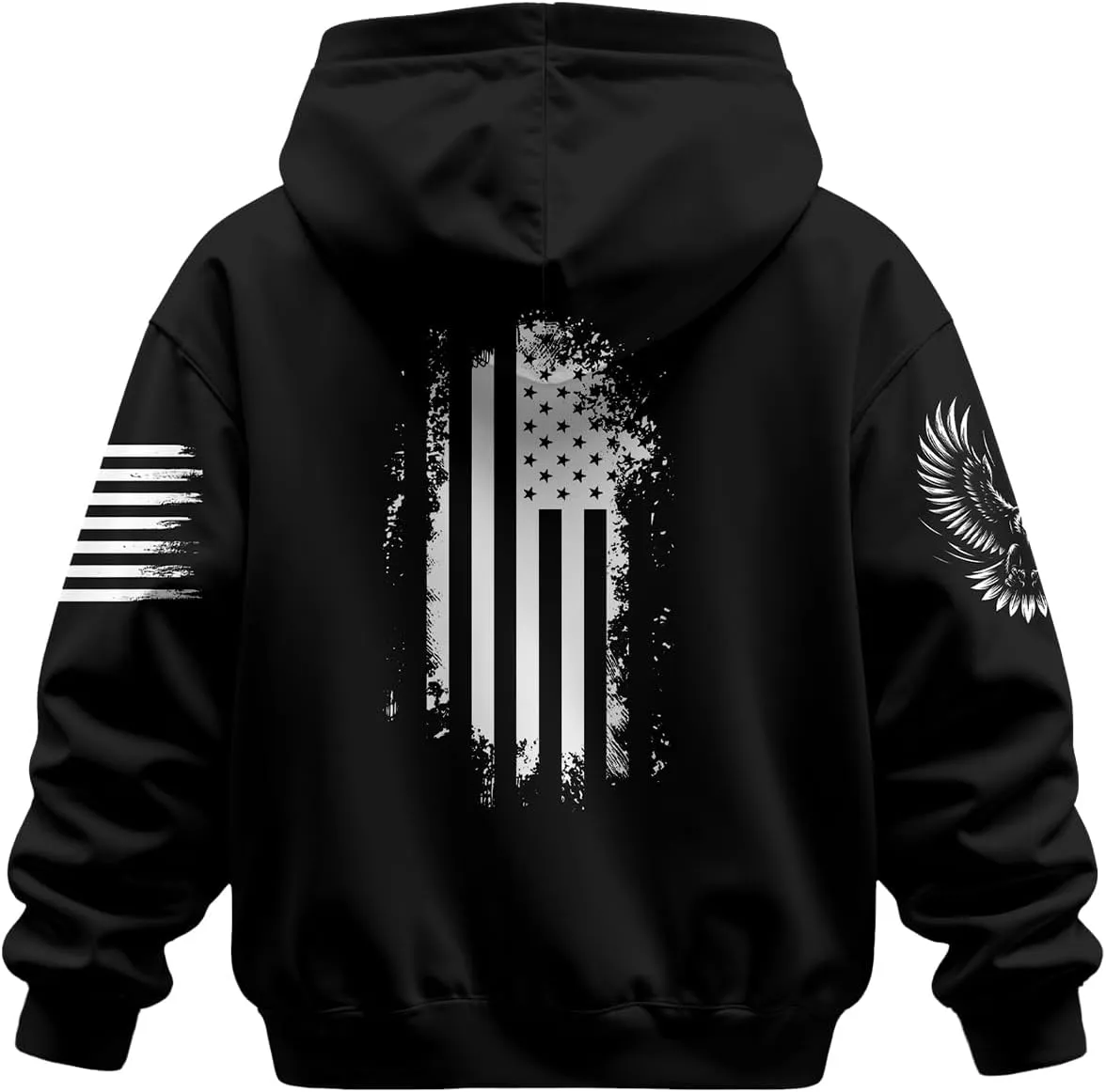 3D Printed Hoodies For Boys Girls Kids Sweatshirts Pullover Novelty Cool Clothes Black Red