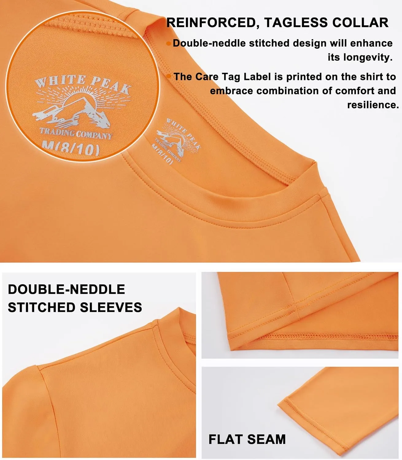 4 Pack Boy's Dry-Fit Lightweight Hoodies Pullover Long Sleeve Athletic Training T Shirts 4-20
