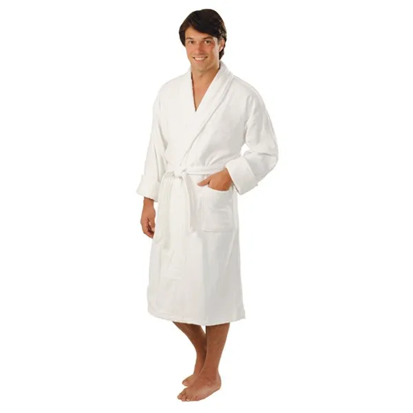 50” Deluxe Shawl Collar Robe Velour Robe (Q746211)