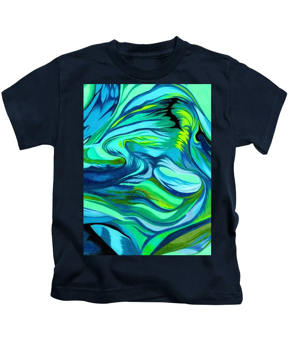 Abstract Green Personality - Kids T-Shirt