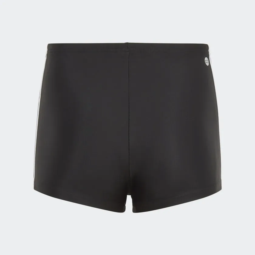 ADIDAS CLASSIC 3-STRIPES SWIM BOXERS - BLACK