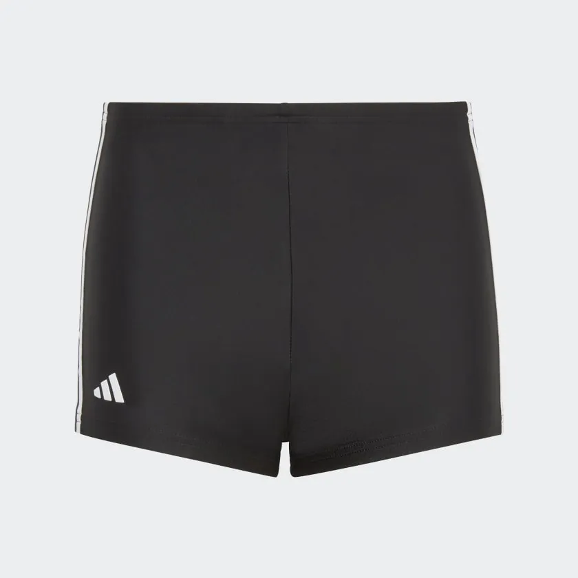 ADIDAS CLASSIC 3-STRIPES SWIM BOXERS - BLACK