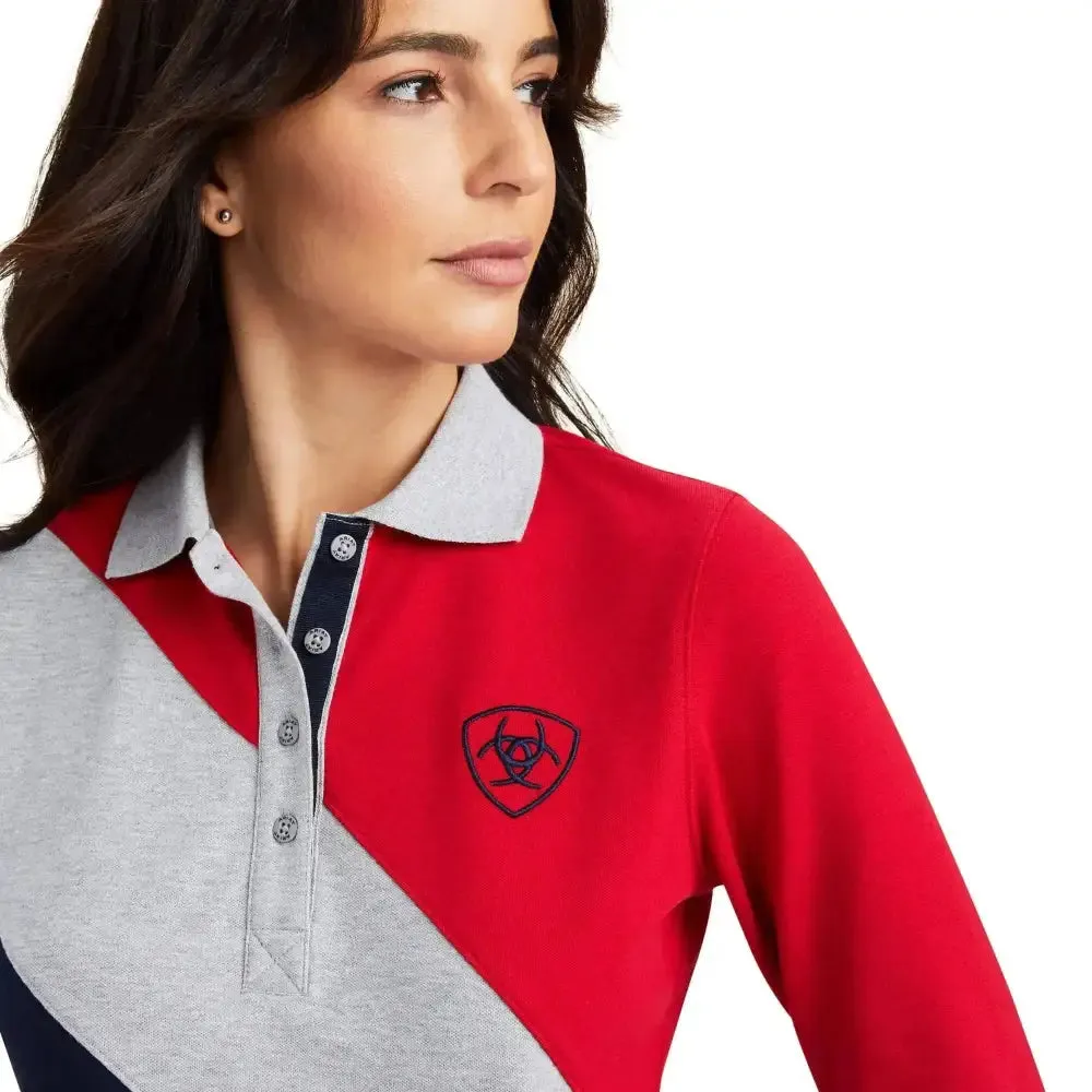 Ariat Taryn Long Sleeved Polo Shirts