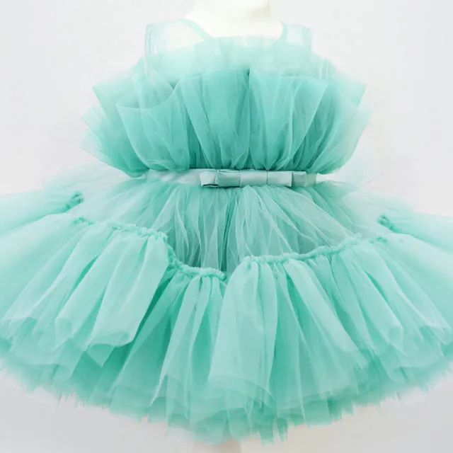 Baby Girl Party Gown Flower Girls Dresses for Wedding  Birthday Kids Clothes
