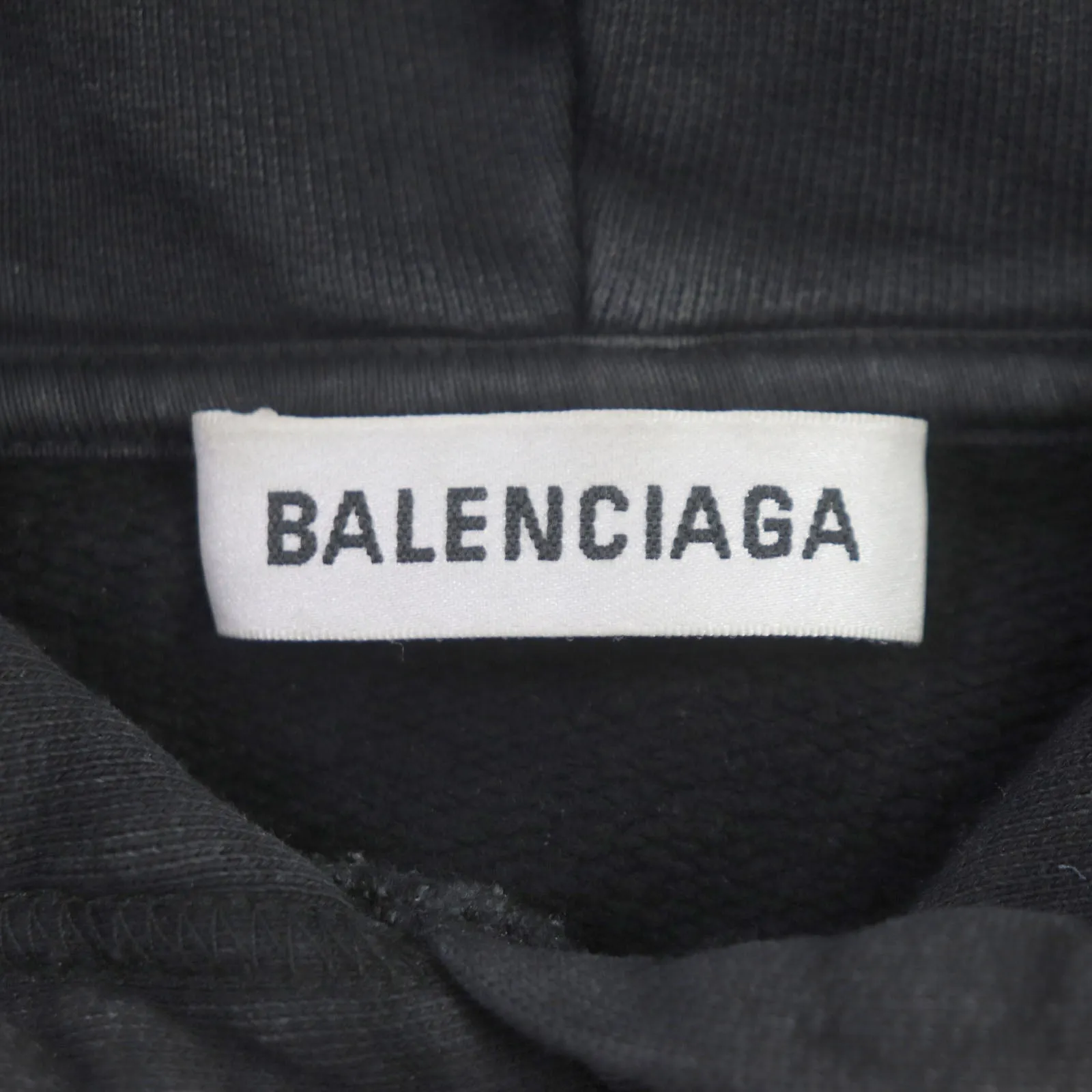 Balenciaga Cotton BB Logo Oversized Pullover Hoodie XS