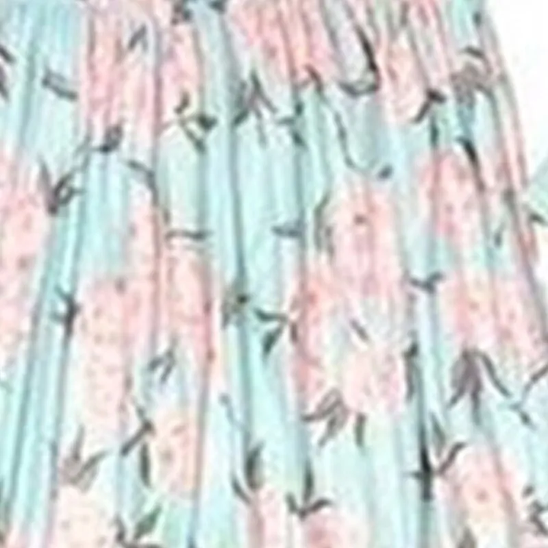 Bear Leader Summer Floral Dresses Family Matching Outfits Fashion