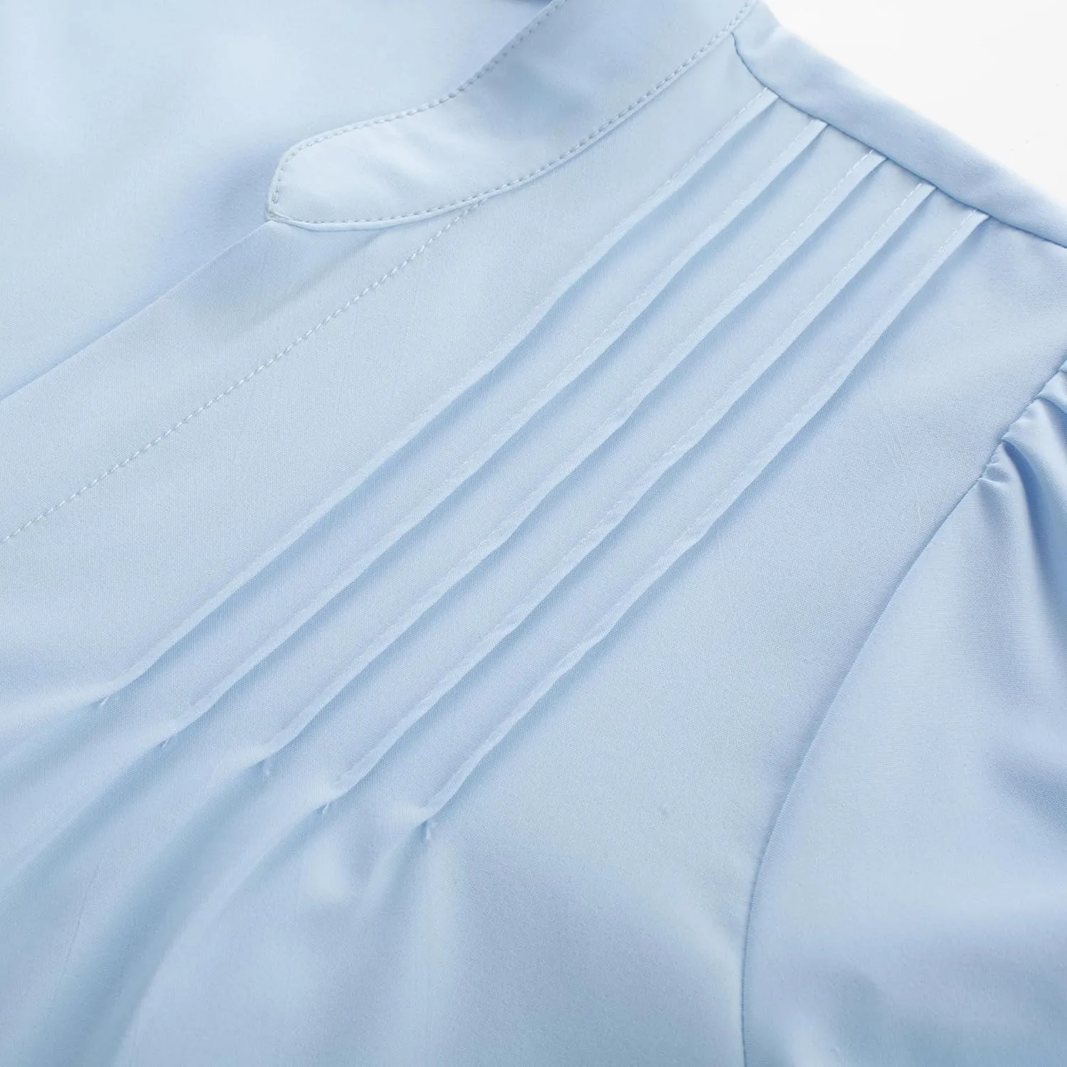 Belle Poque Womens Button Down Short Sleeve Blouses V Neck Pleated Dress Shirts Ladies Dressy Blouses Summer Casual