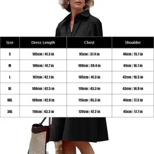 Bengbobar Womens Cotton Linen Shirt Dress Spring Summer Button-Down Linen V Neck Dress Loose A-Line Midi Shift Tunic Dress
