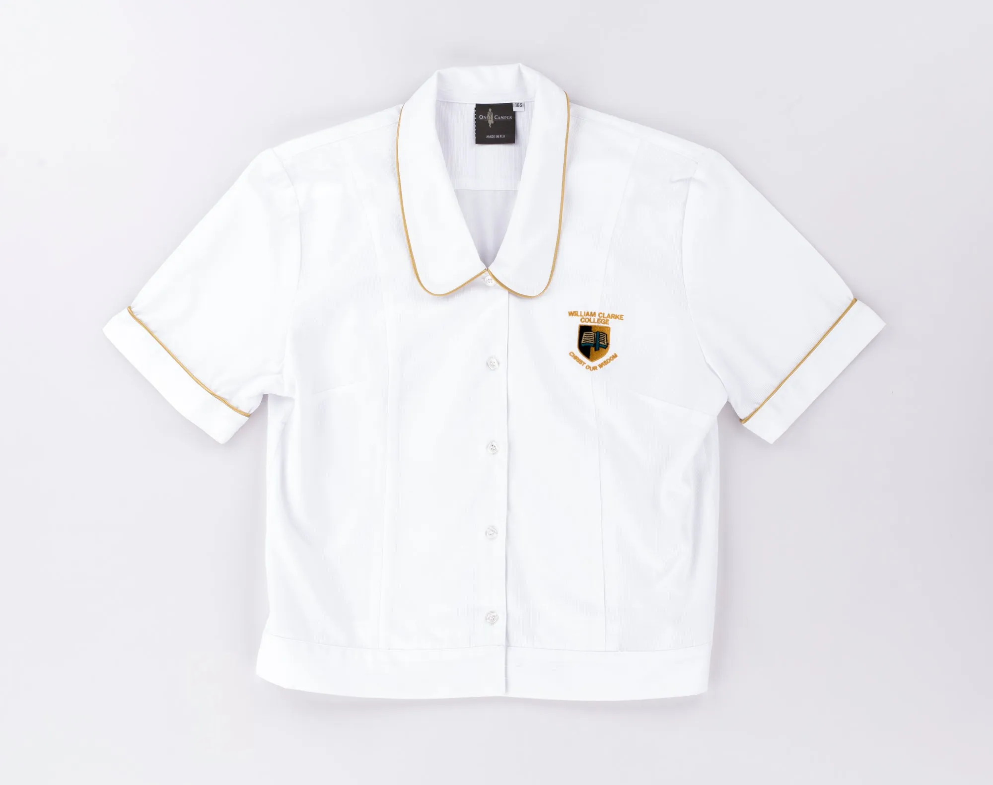 Blouse 11-12 Girls Short Sleeve