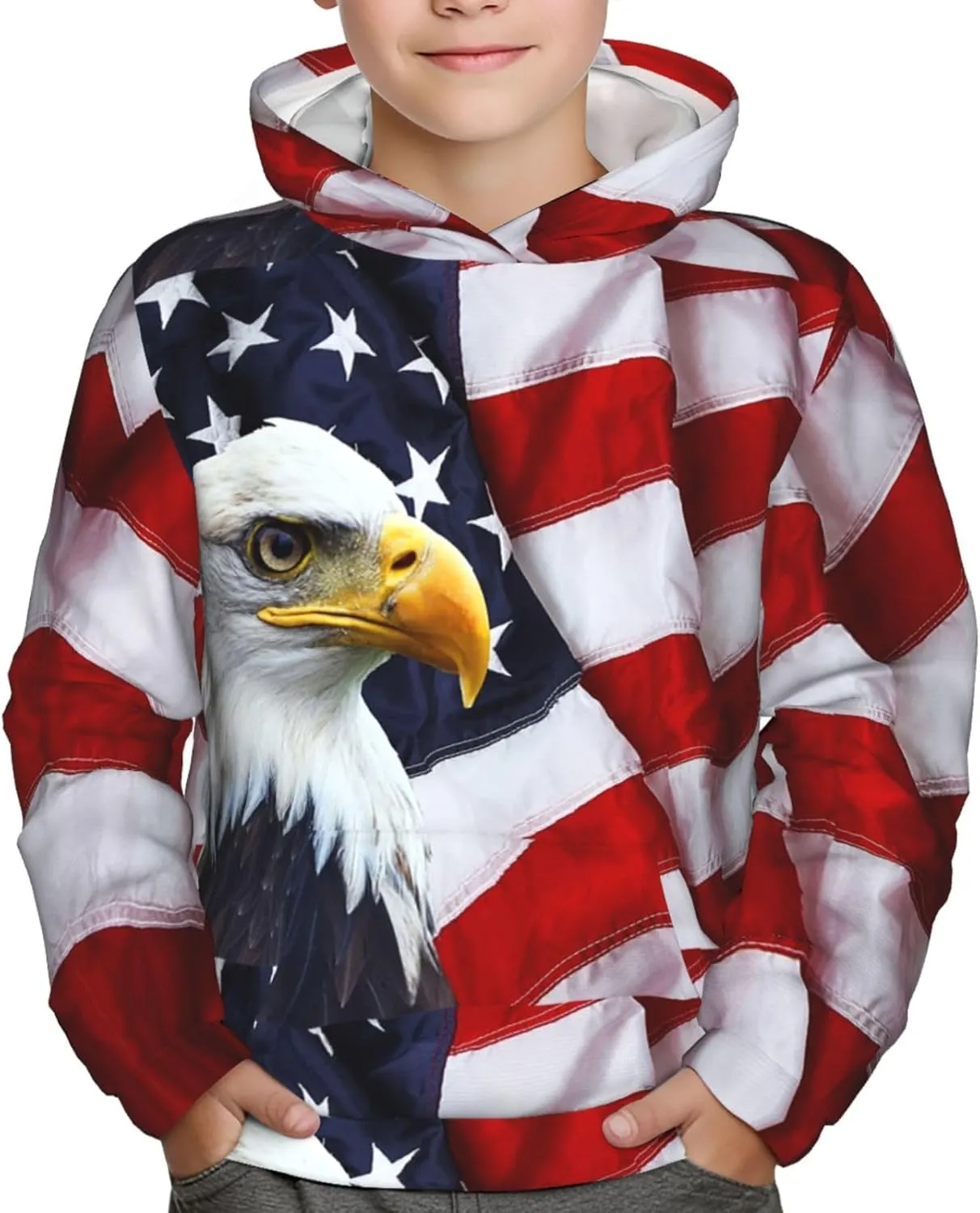 Boy'S Sweatshirt Fleece Hoodie Cotton Blend Hooded Sweatshirt Plush Pullover Hoodie Size For Boys And Girls