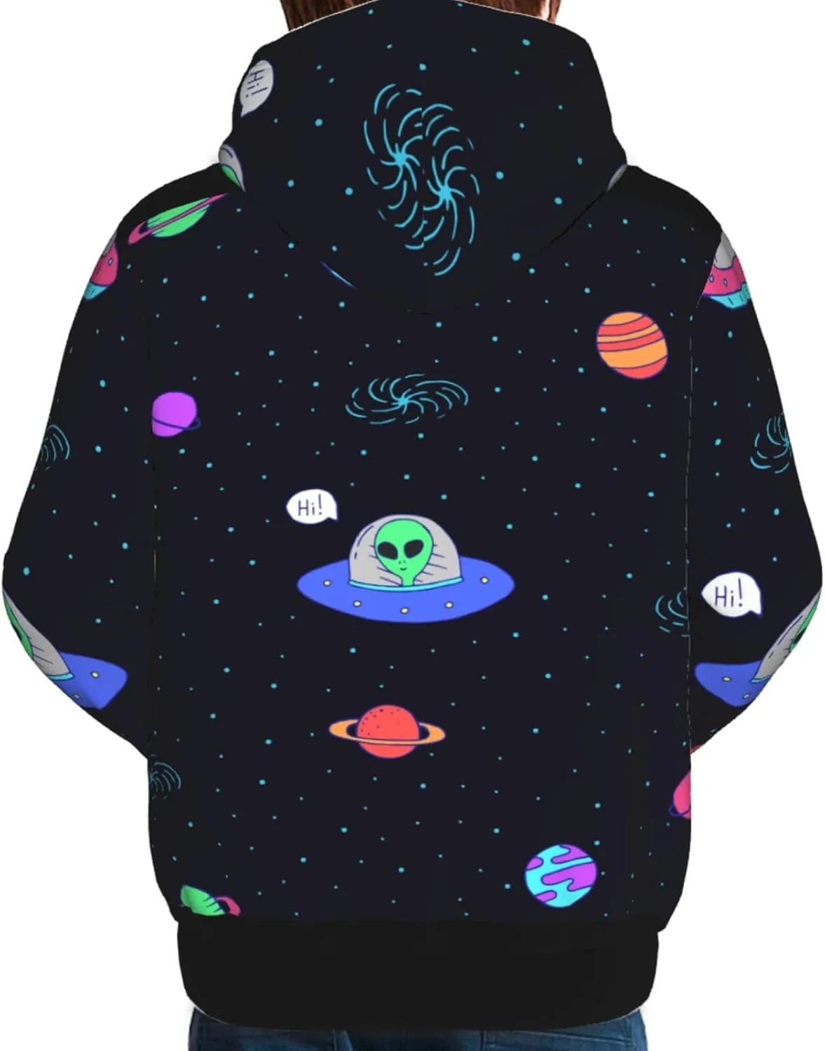 Boy'S Sweatshirt Fleece Hoodie Cotton Blend Hooded Sweatshirt Plush Pullover Hoodie Size For Boys And Girls