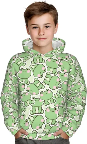 Boy'S Sweatshirt Fleece Hoodie Cotton Blend Hooded Sweatshirt Plush Pullover Hoodie Size For Boys And Girls