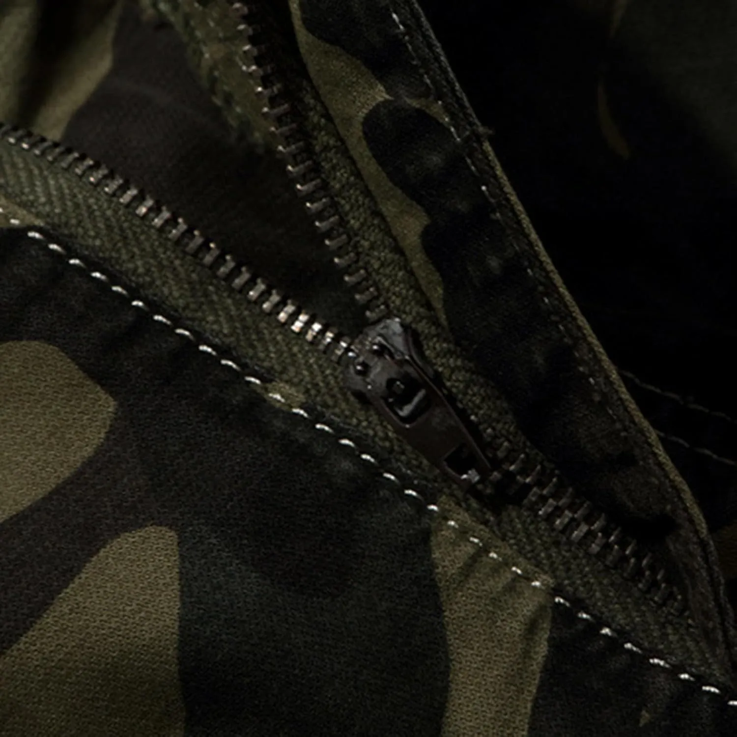 Camo Cargo Shorts for Men Cotton Casual Knee Length Relaxed-Fit Hiking Shorts Stretch Multi-Pockets Workout Short