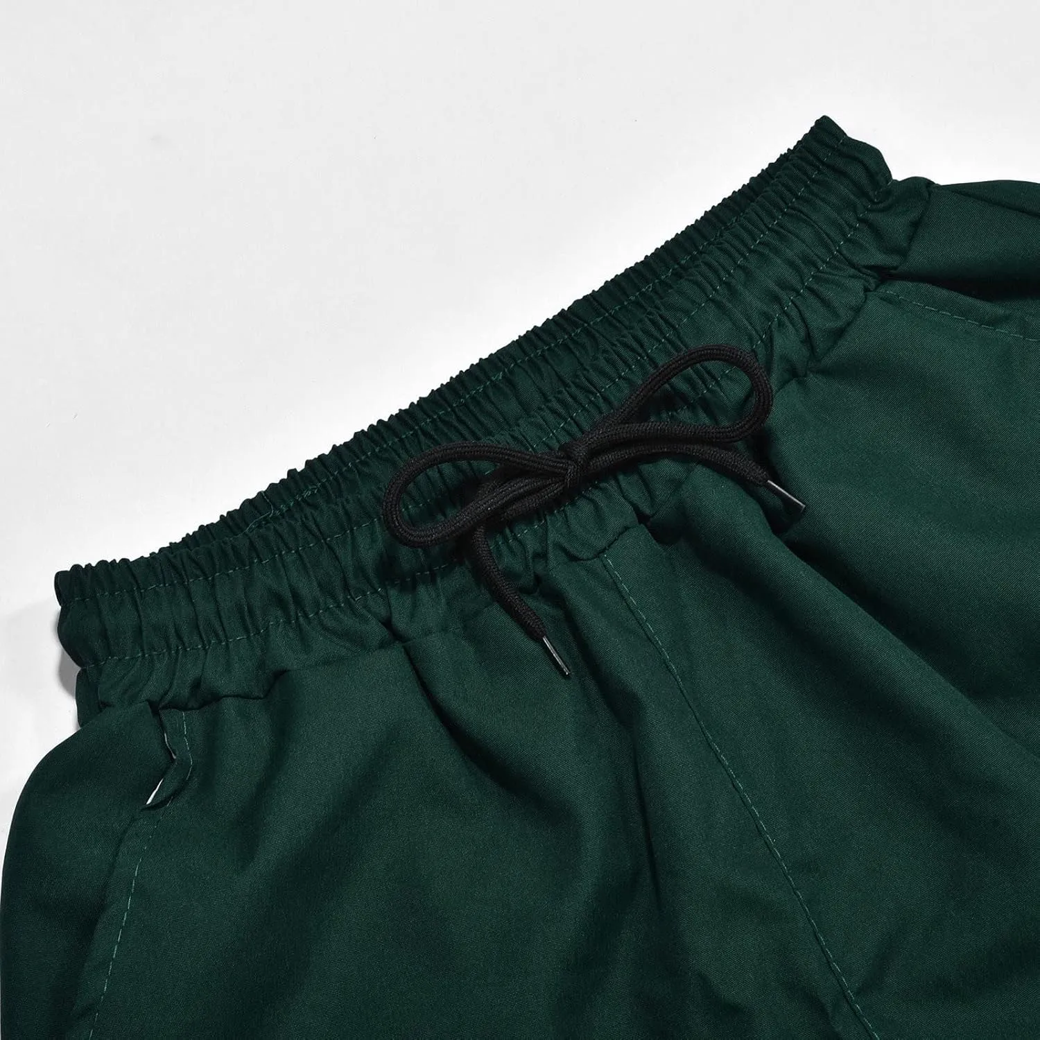 Cargo Shorts for Men Stretch Waist Casual Lightweight Relaxed Fit Hiking Pants Baggy Summer Shorts with Multi Pockets