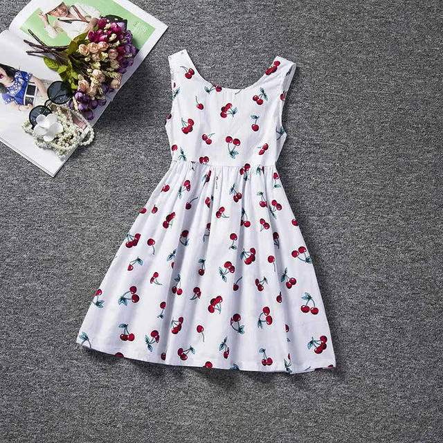 Casual Lovely Girls' Floral Print Princess Tutu Dresses For Party School