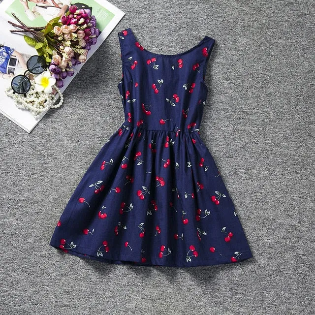 Casual Lovely Girls' Floral Print Princess Tutu Dresses For Party School