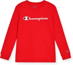 Champion Boys Long Sleeve Tee Shirt Kids Tops