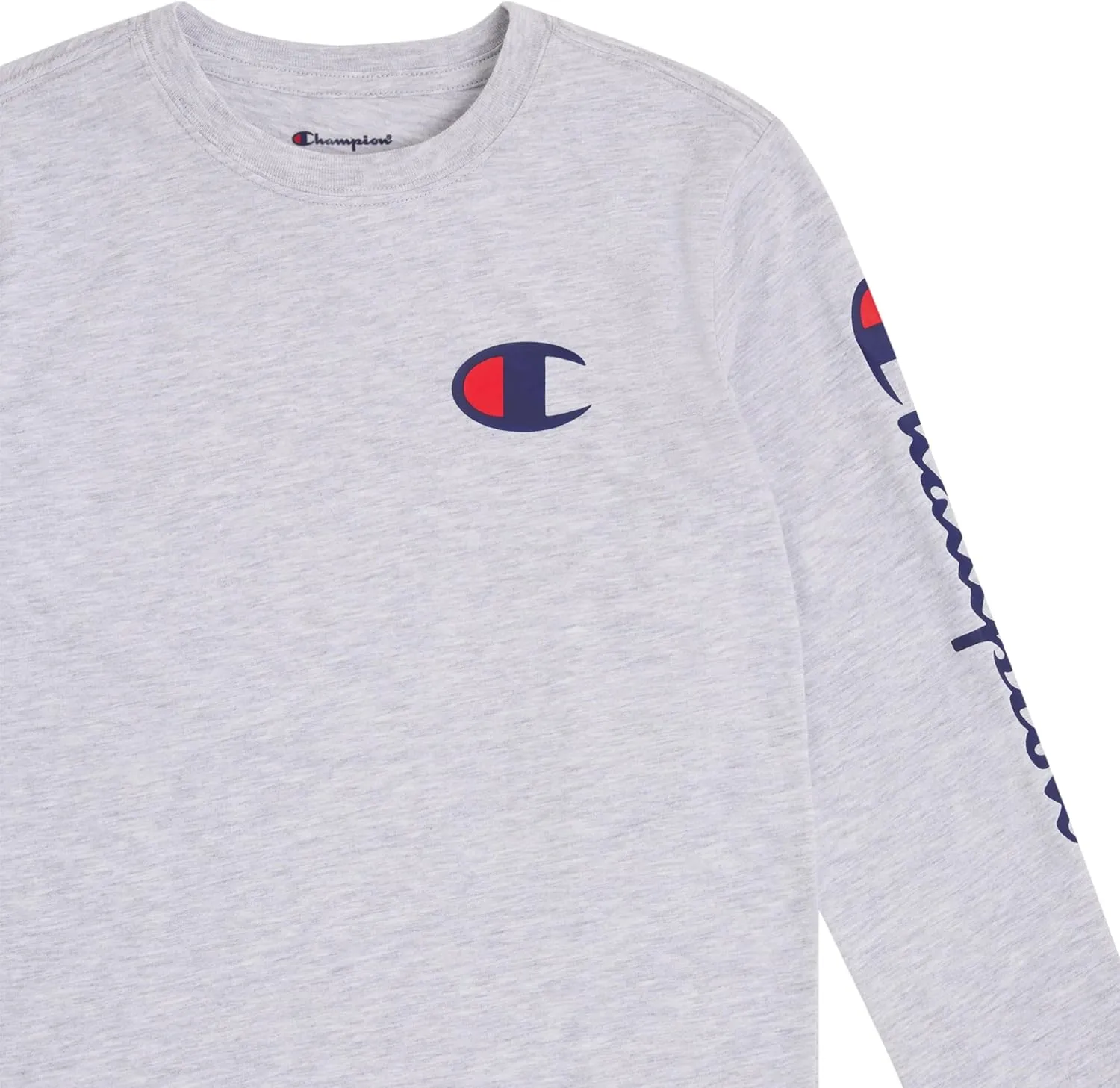 Champion Boys Long Sleeve Tee Shirt Kids Tops