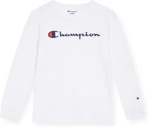 Champion Boys Long Sleeve Tee Shirt Kids Tops