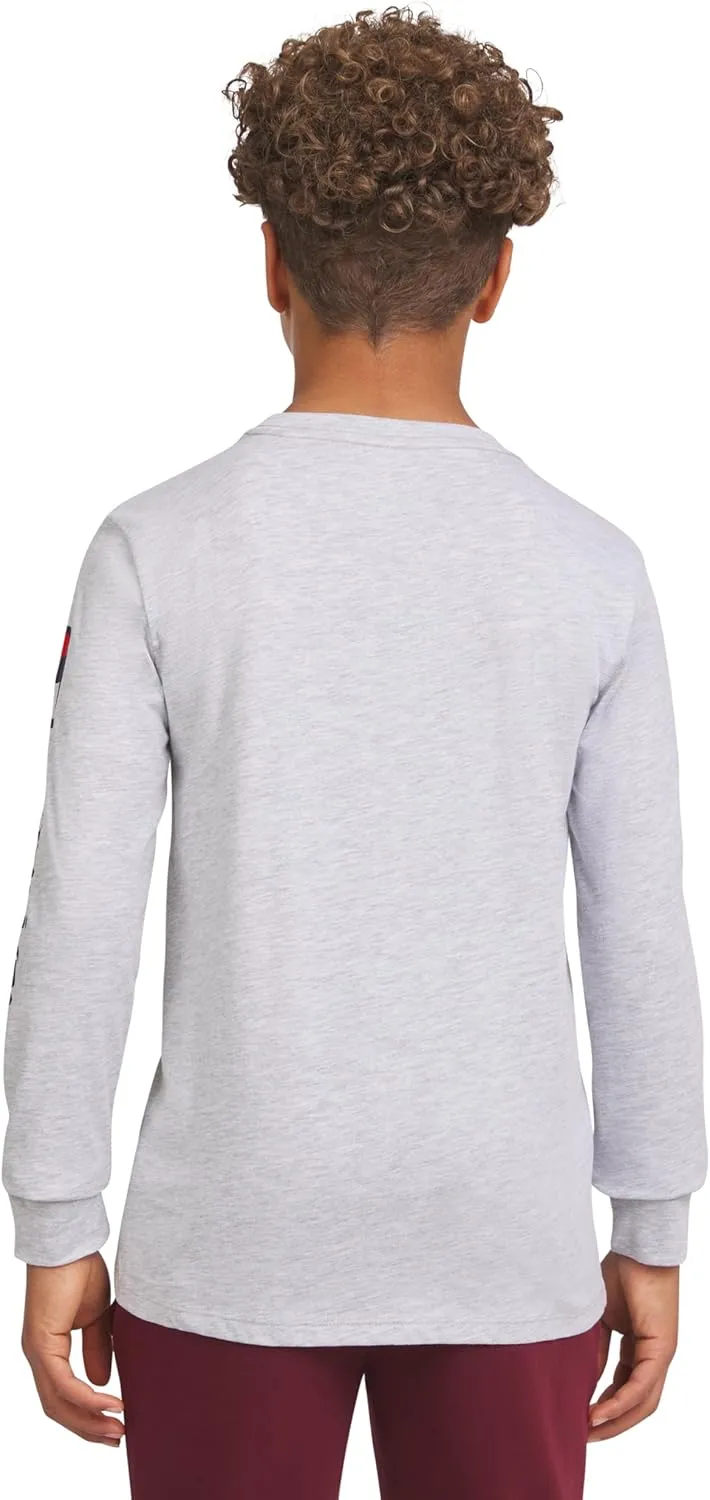 Champion Boys Long Sleeve Tee Shirt Kids Tops