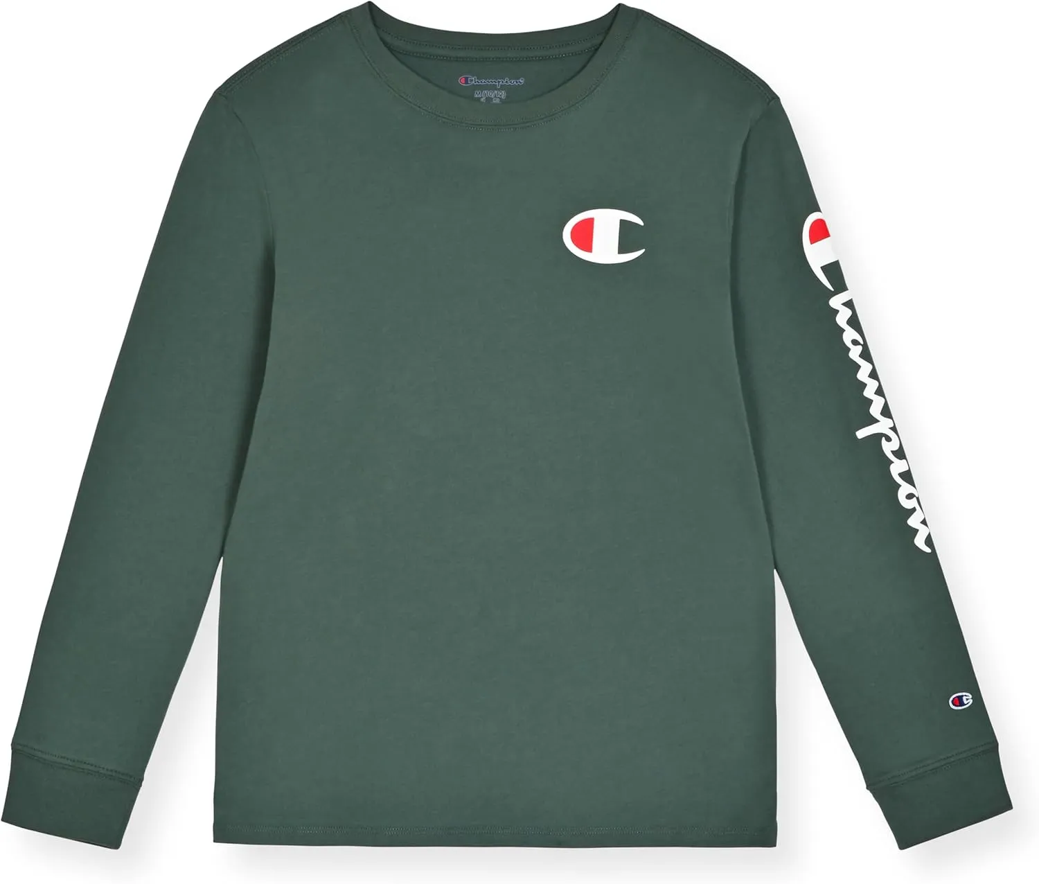 Champion Boys Long Sleeve Tee Shirt Kids Tops