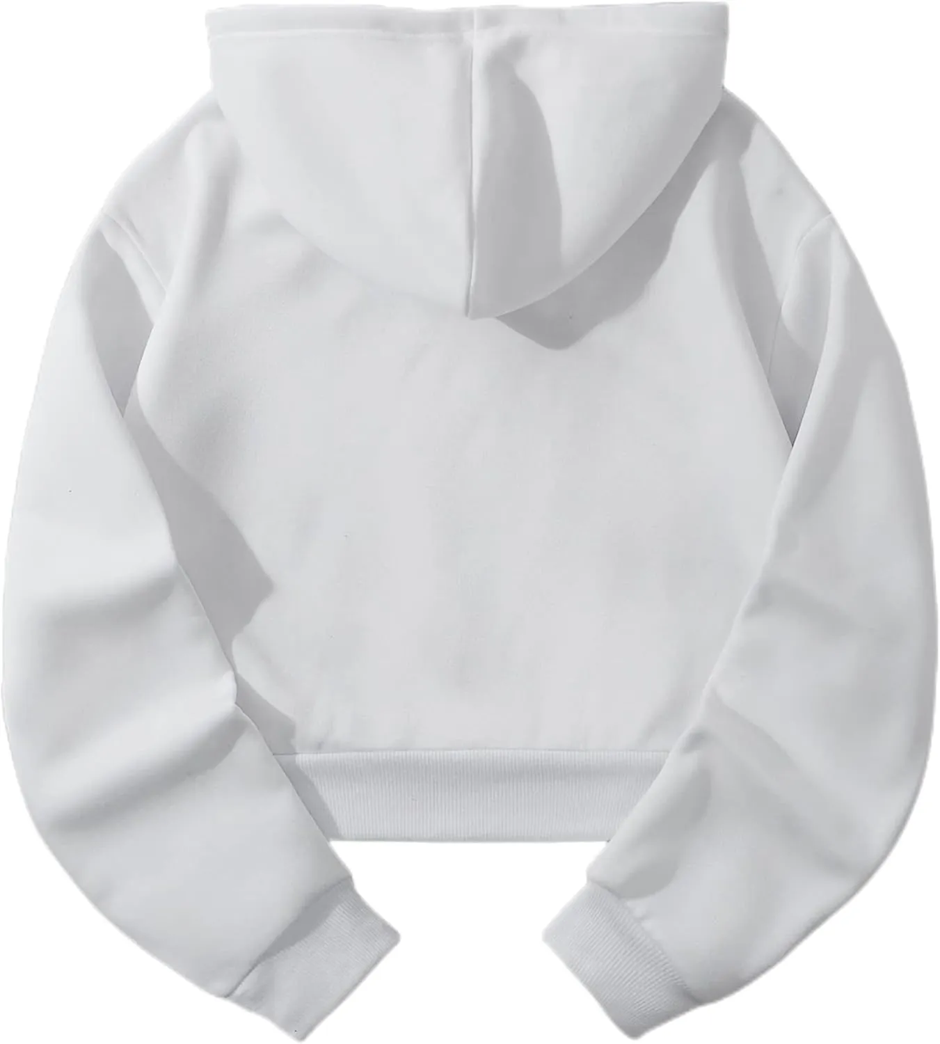ChezMax Brooklyn Letter Graphic Cropped Hoodies Aesthetic Sweatshirts Women Trendy Long Sleeve Tops, bg08