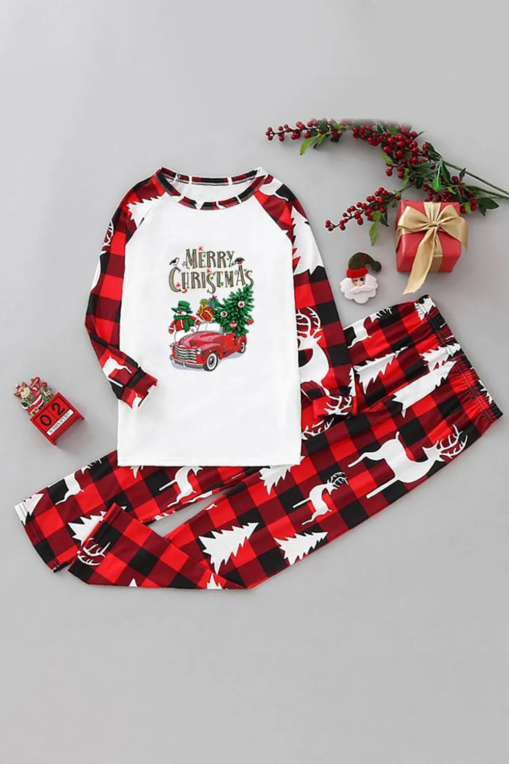 Christmas Family Matching Sleepwear Pajama Sets