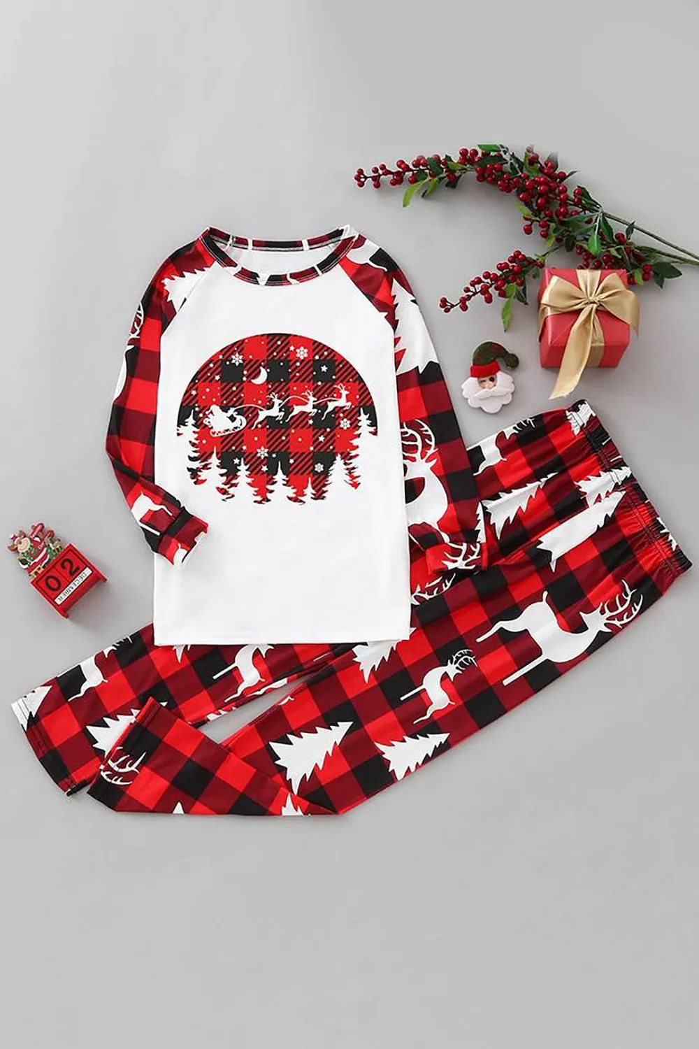 Christmas Family Matching Sleepwear Pajama Sets