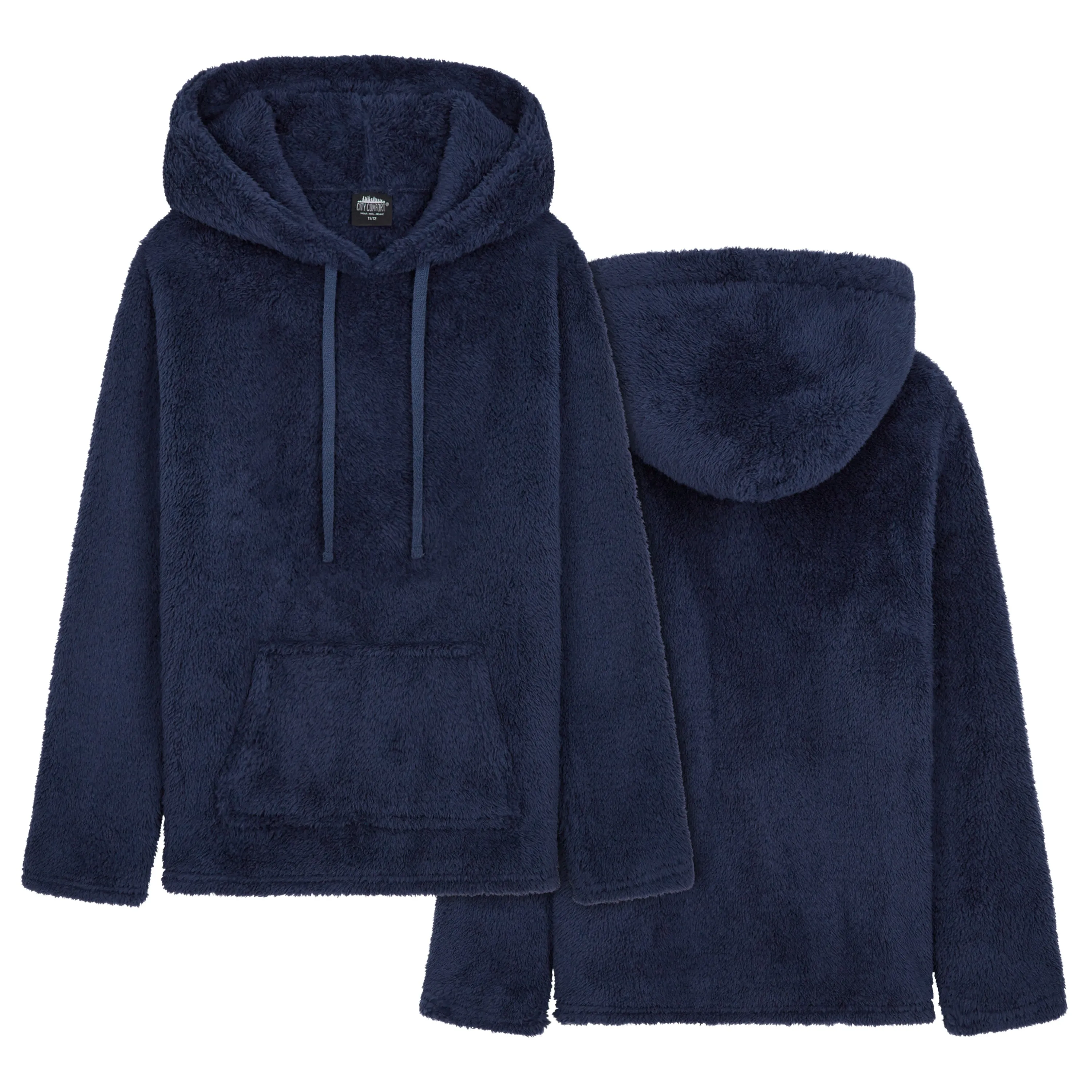 CityComfort Girls Fleece Hoodie, Soft Fluffy Hooded Pullover - Gifts for Kids