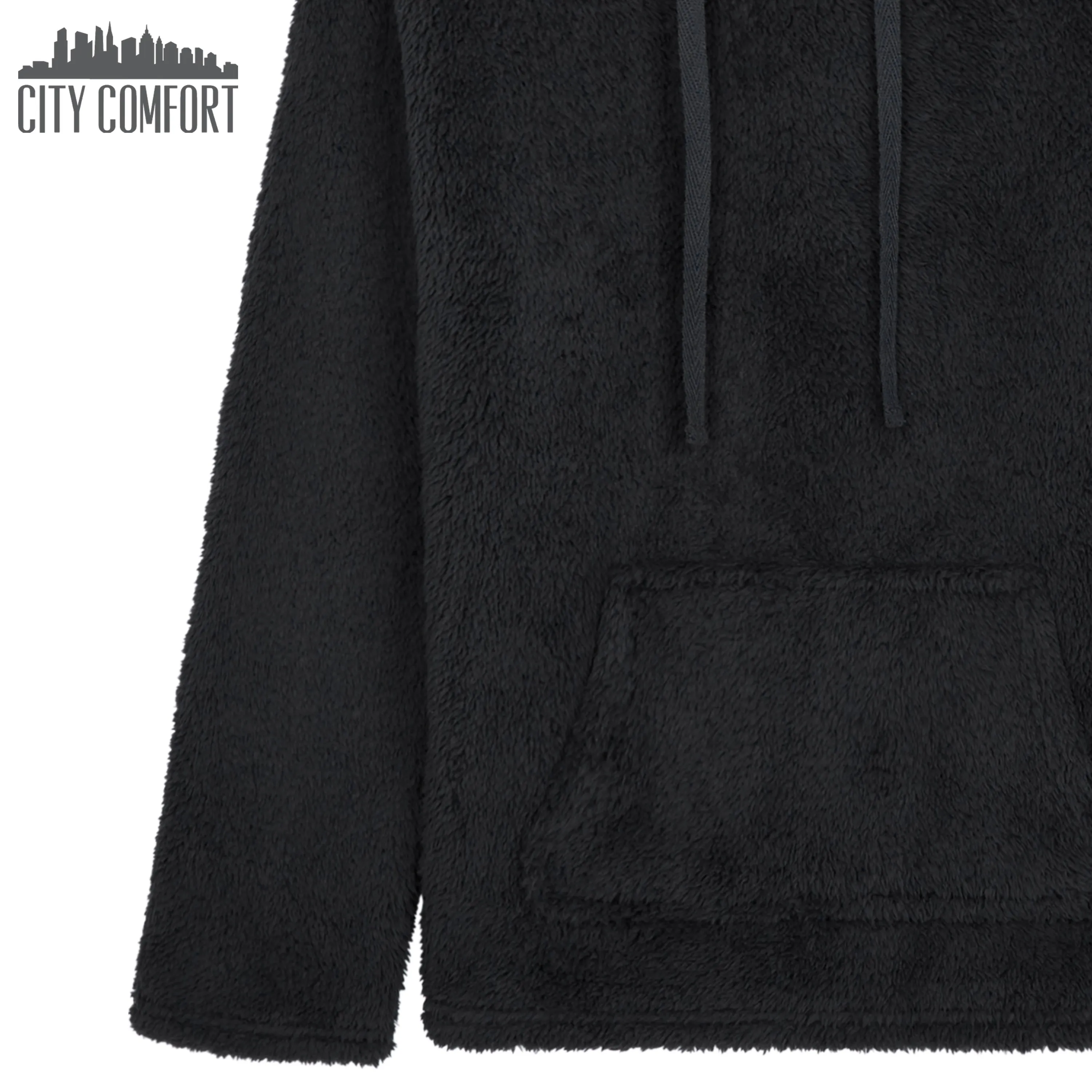 CityComfort Girls Fleece Hoodie, Soft Fluffy Hooded Pullover - Gifts for Kids