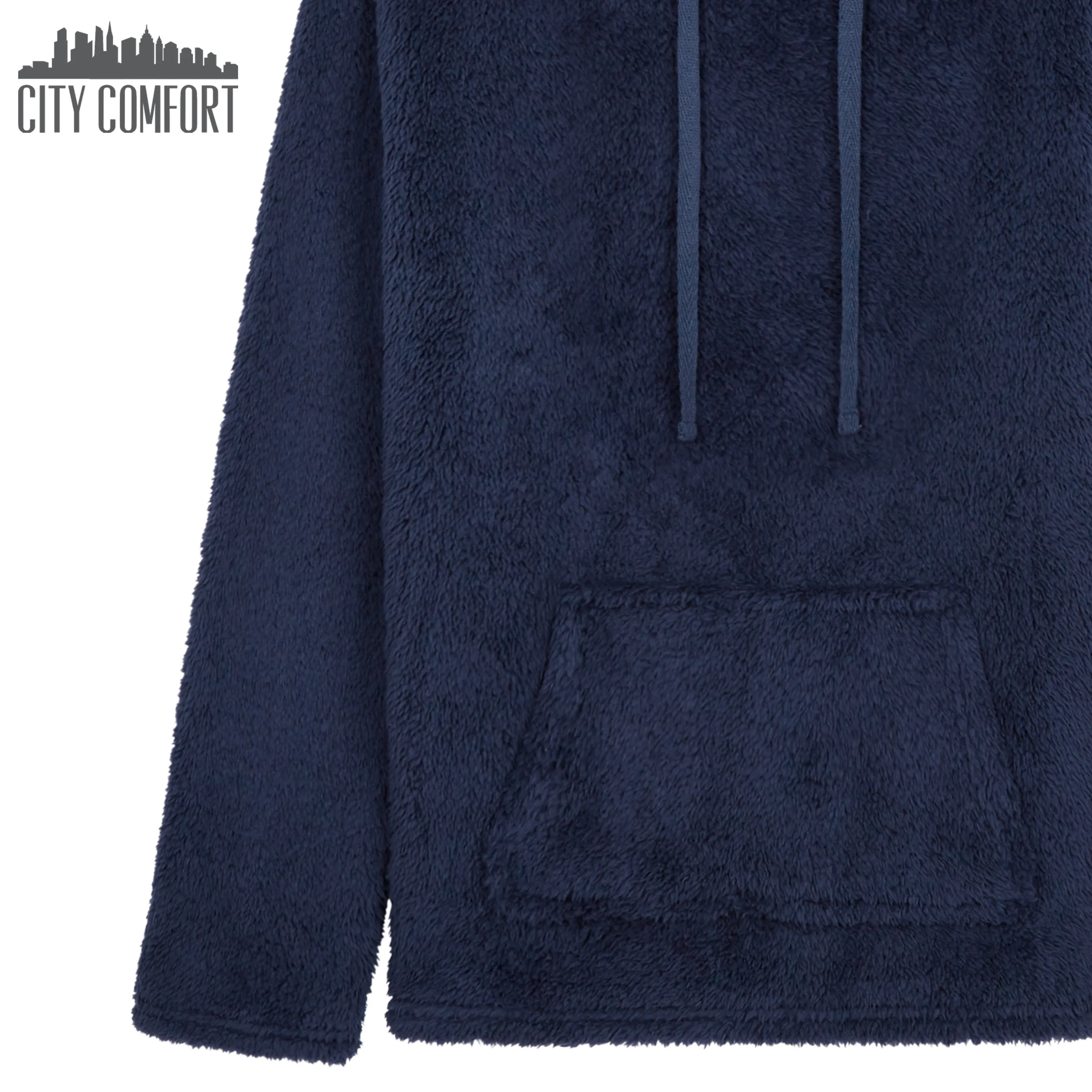 CityComfort Girls Fleece Hoodie, Soft Fluffy Hooded Pullover - Gifts for Kids