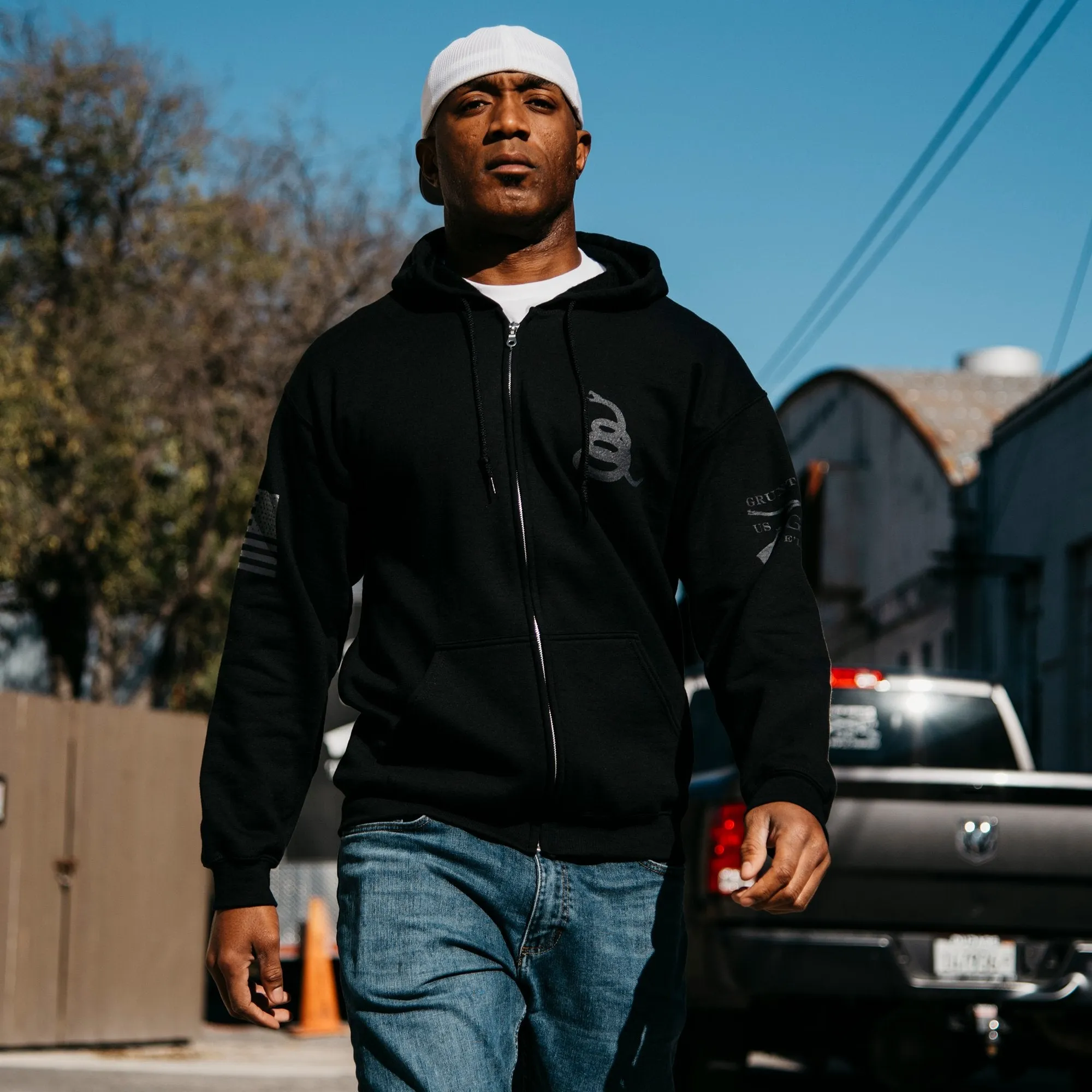 Concealed Gadsden Full-Zip Hoodie