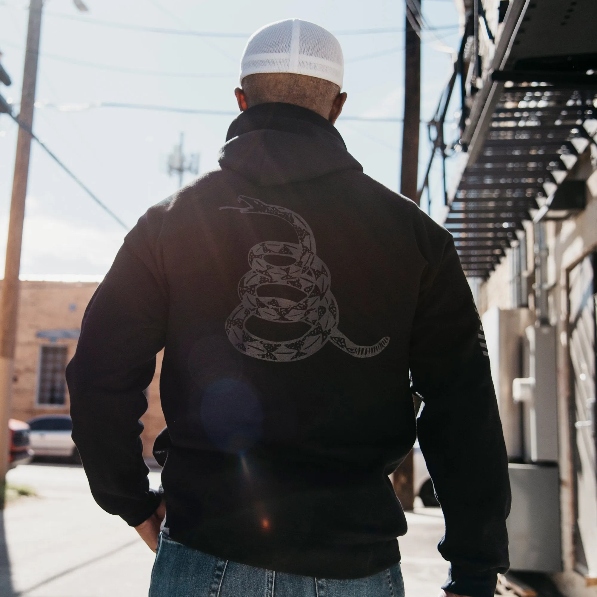 Concealed Gadsden Full-Zip Hoodie