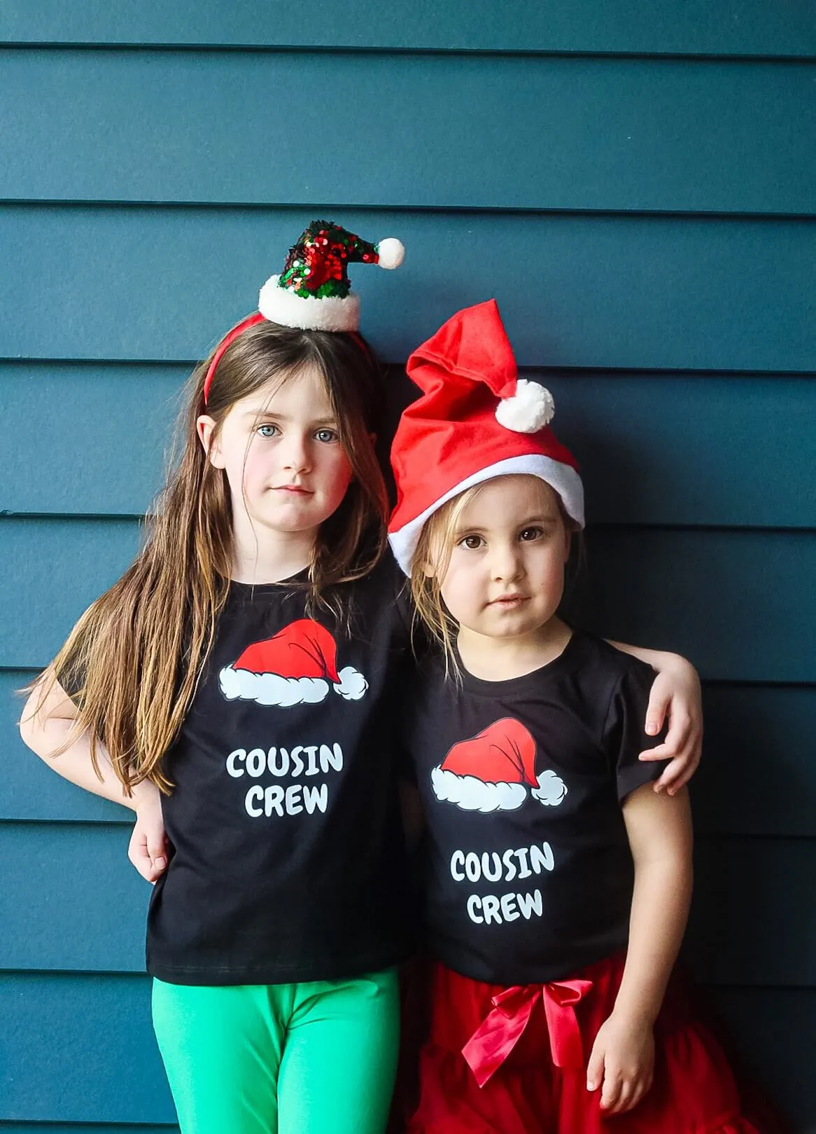 COUSIN CREW  CHRISTMAS HAT  KIDS T-SHIRT