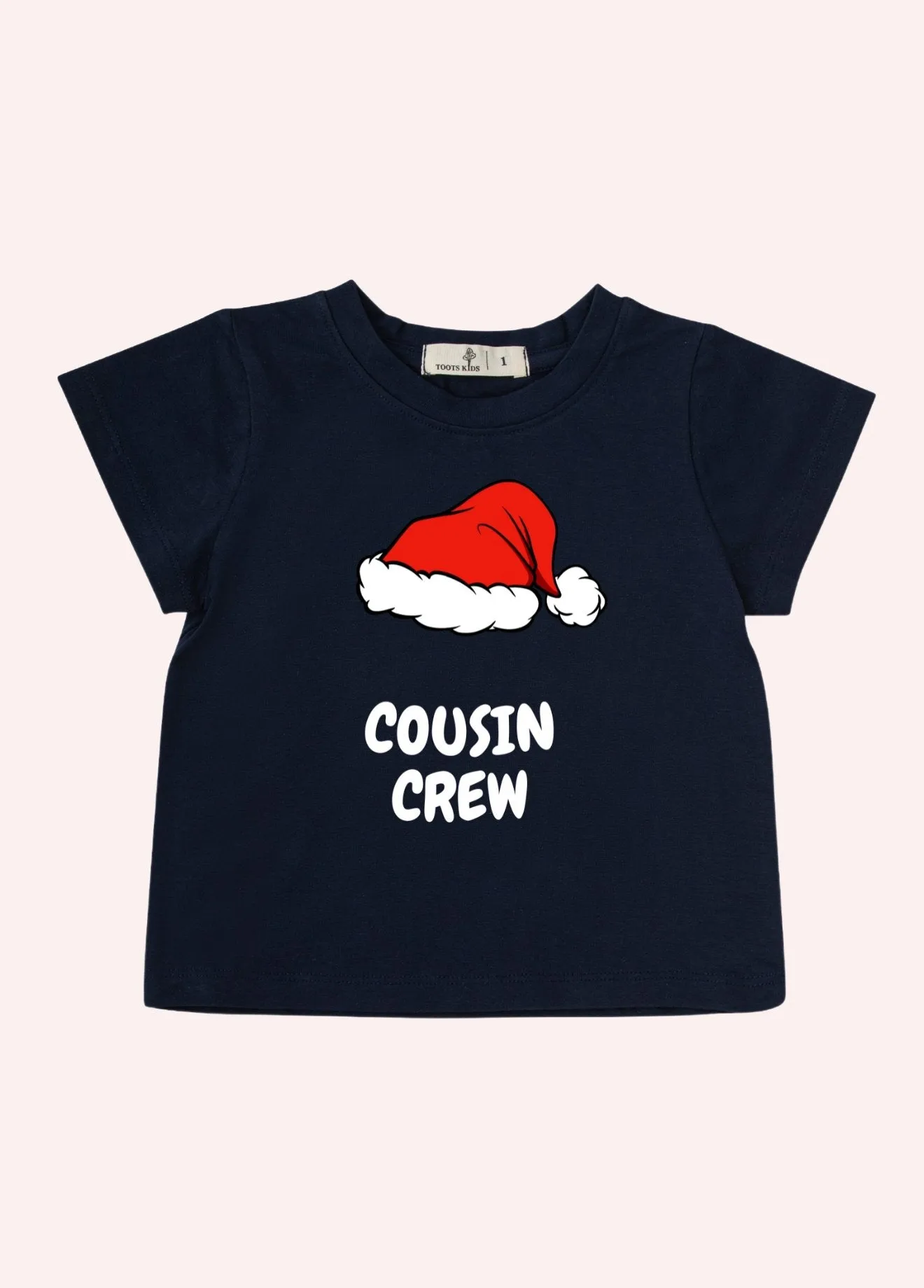 COUSIN CREW  CHRISTMAS HAT  KIDS T-SHIRT