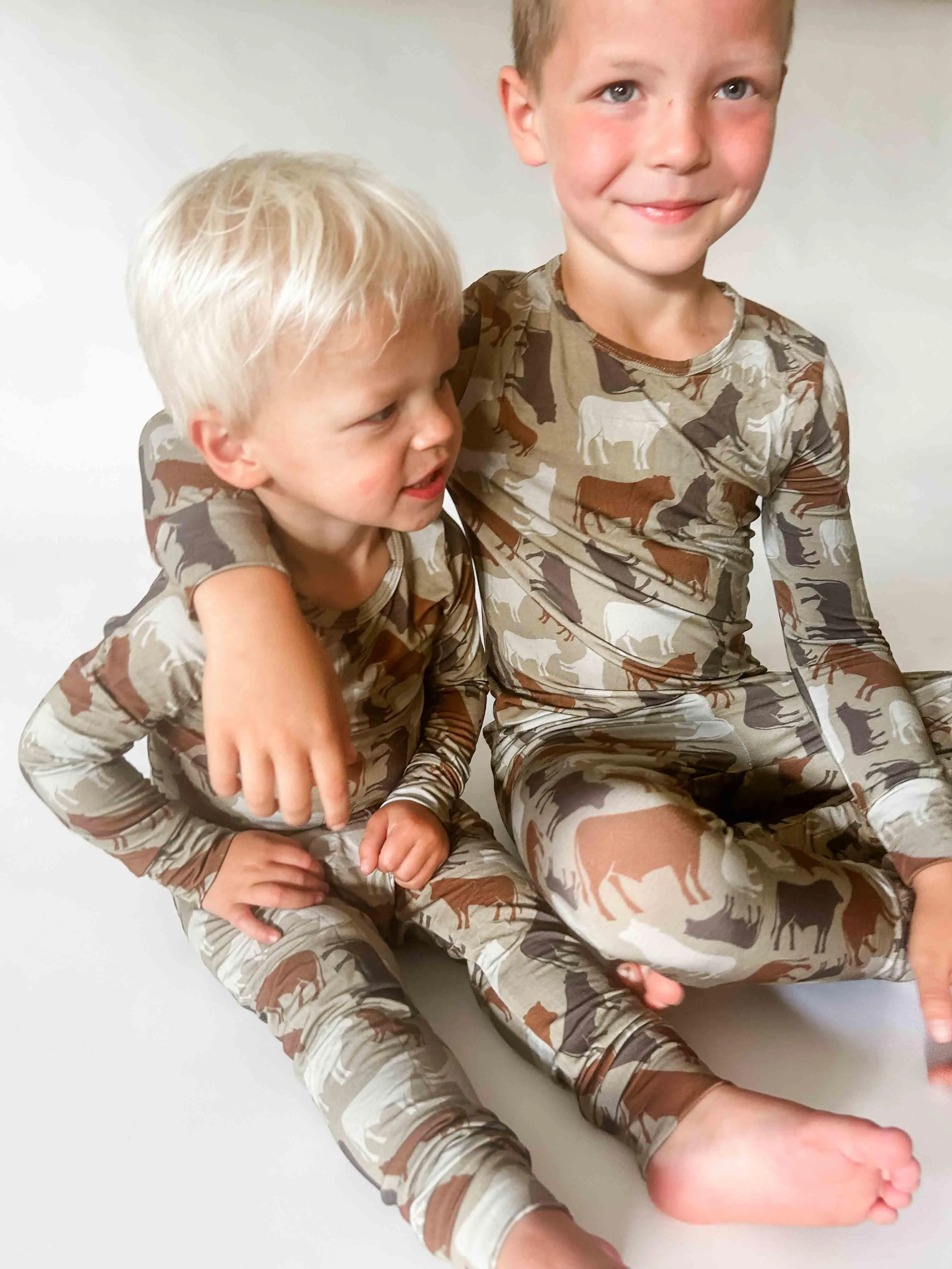 Cow Camo™ Toddler/Youth Bamboo Pajamas