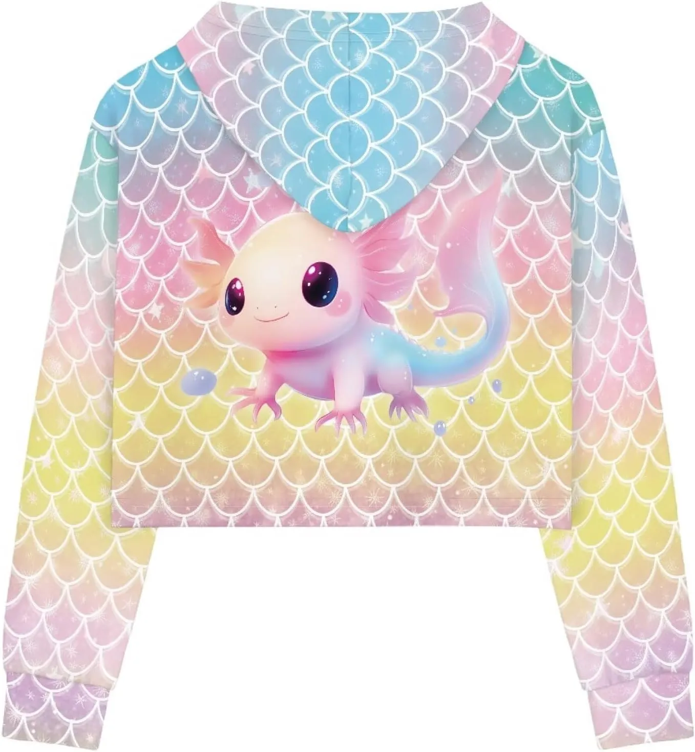 Crop Tops for Girls Hoodies Long Sleeve Hoody Athletic Sweatshirt for Kids Lightweight Pullover Tops