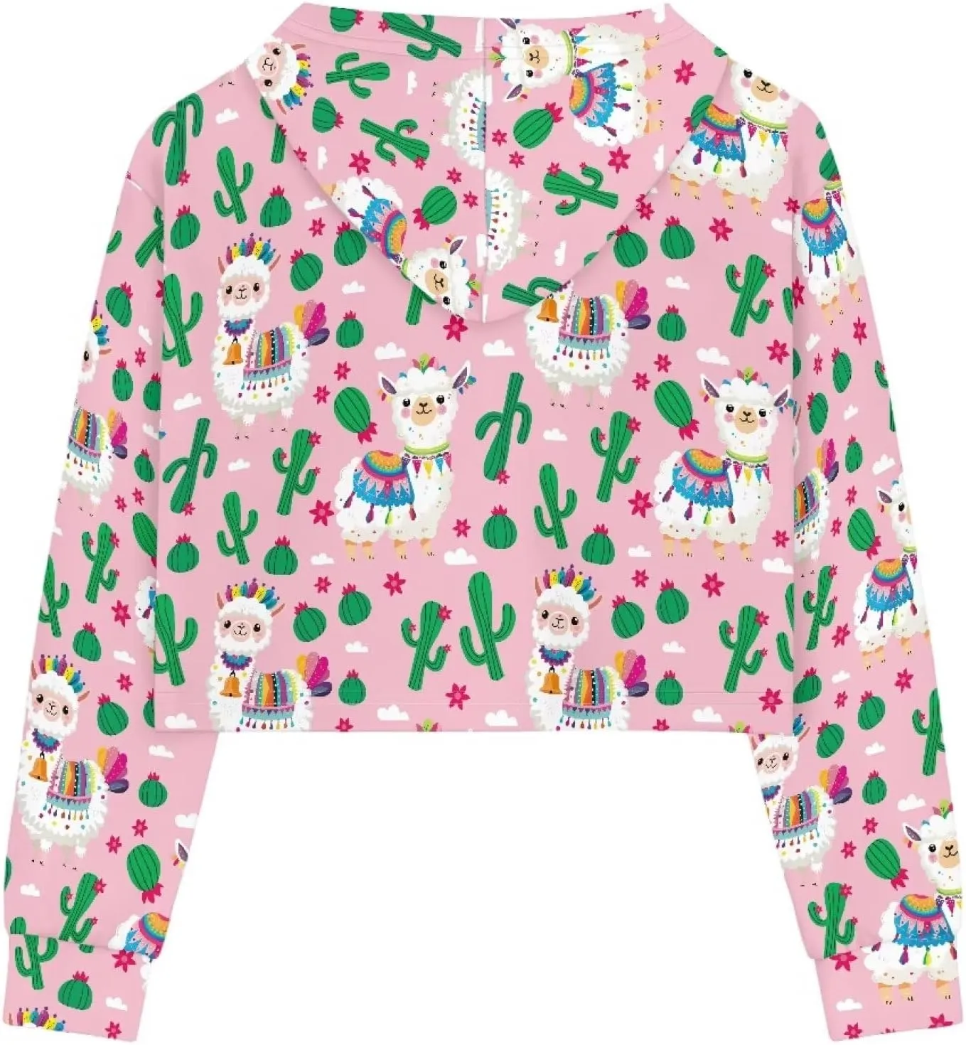 Crop Tops for Girls Hoodies Long Sleeve Hoody Athletic Sweatshirt for Kids Lightweight Pullover Tops