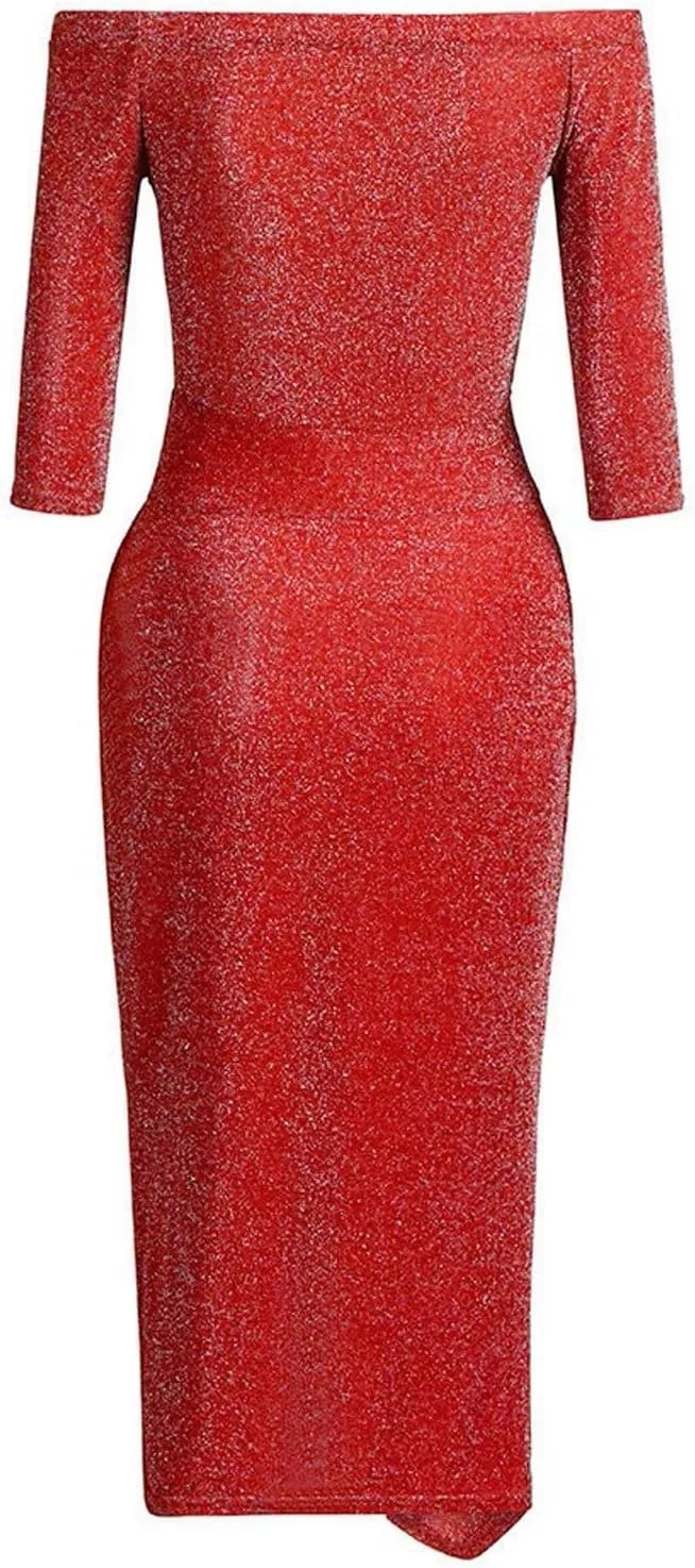 CUKOLSXA Elegant Off Shoulder Sleeveless Dress High Slit Design Formal Evening Dresses Stylish 2025 Cozy Spring Dress