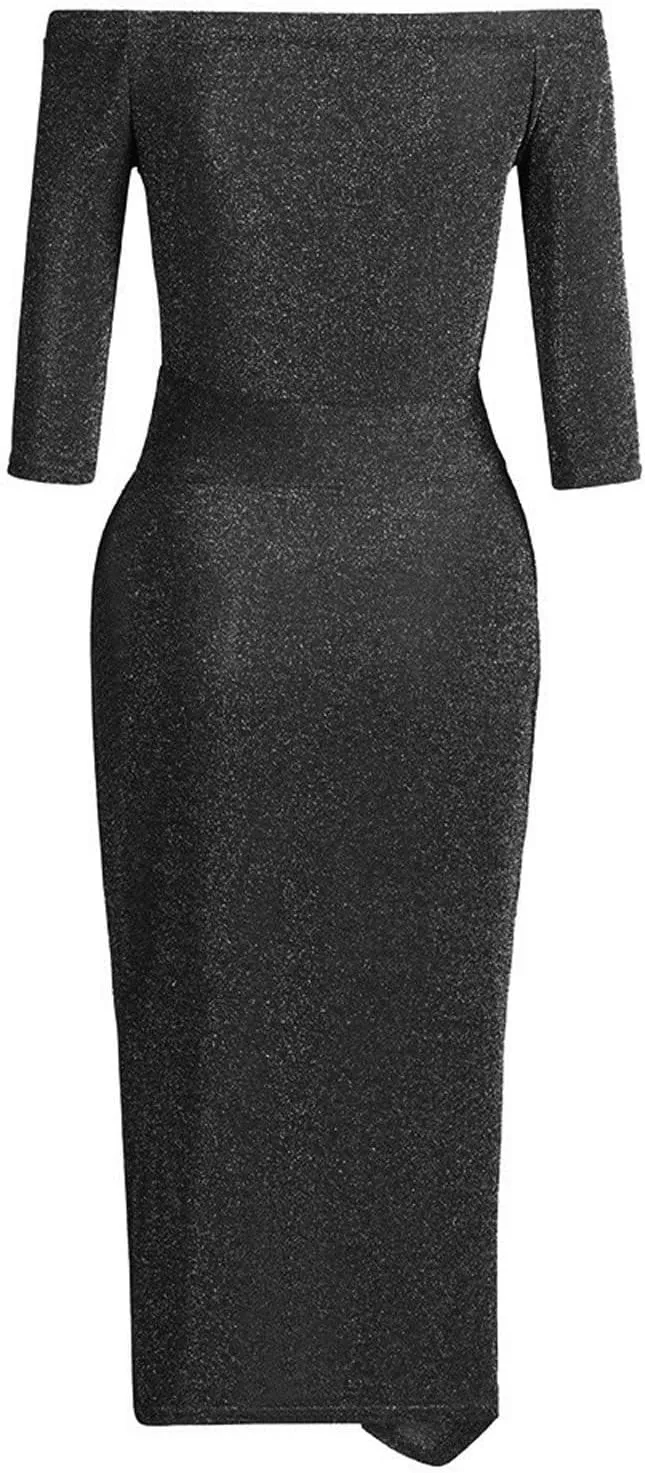 CUKOLSXA Elegant Off Shoulder Sleeveless Dress High Slit Design Formal Evening Dresses Stylish 2025 Cozy Spring Dress