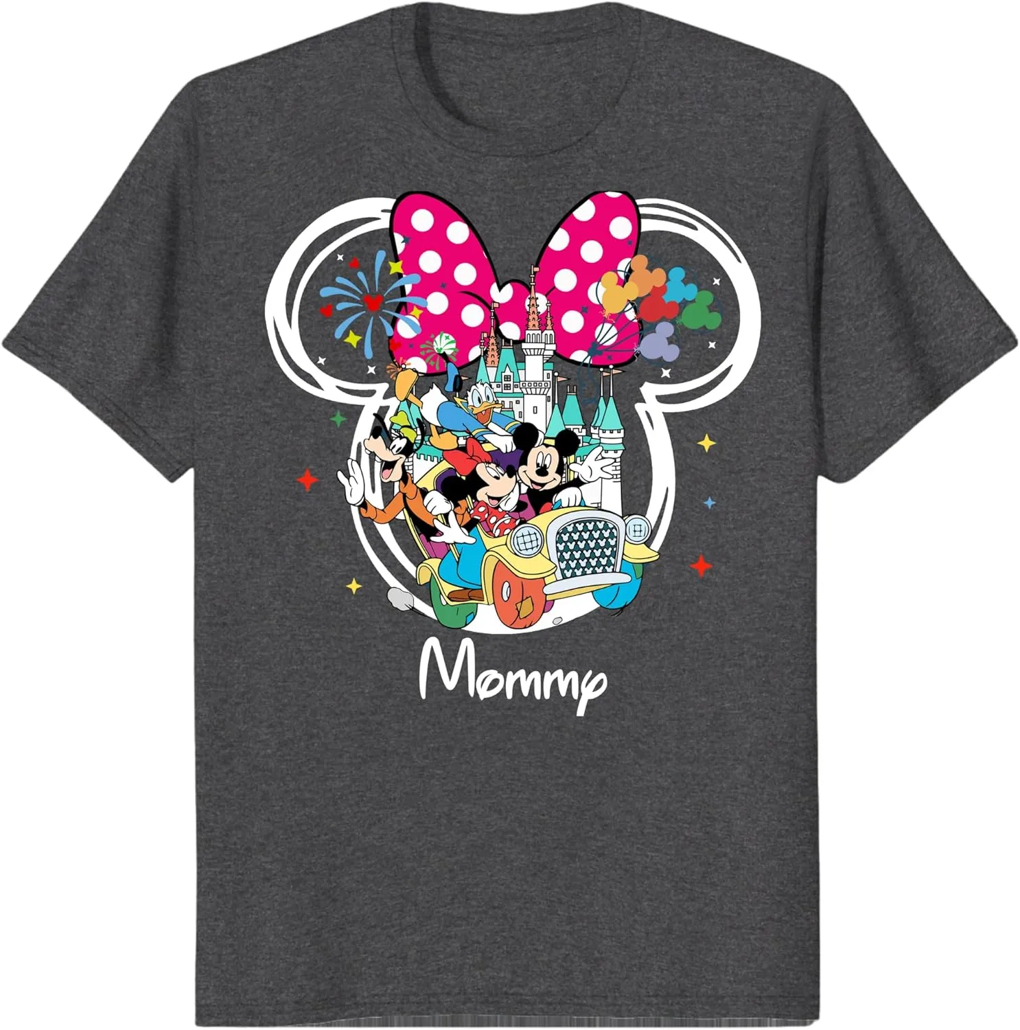 Custom Mickey Minnie T-Shirts Family Matching Mouse Shirts Customizable Vacation Tee Personalized Birthday Squad T Shirts