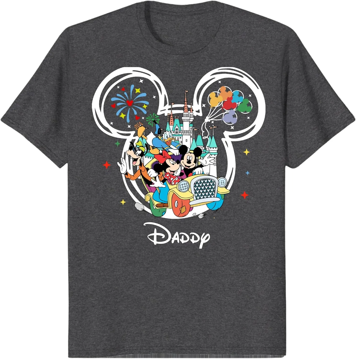 Custom Mickey Minnie T-Shirts Family Matching Mouse Shirts Customizable Vacation Tee Personalized Birthday Squad T Shirts