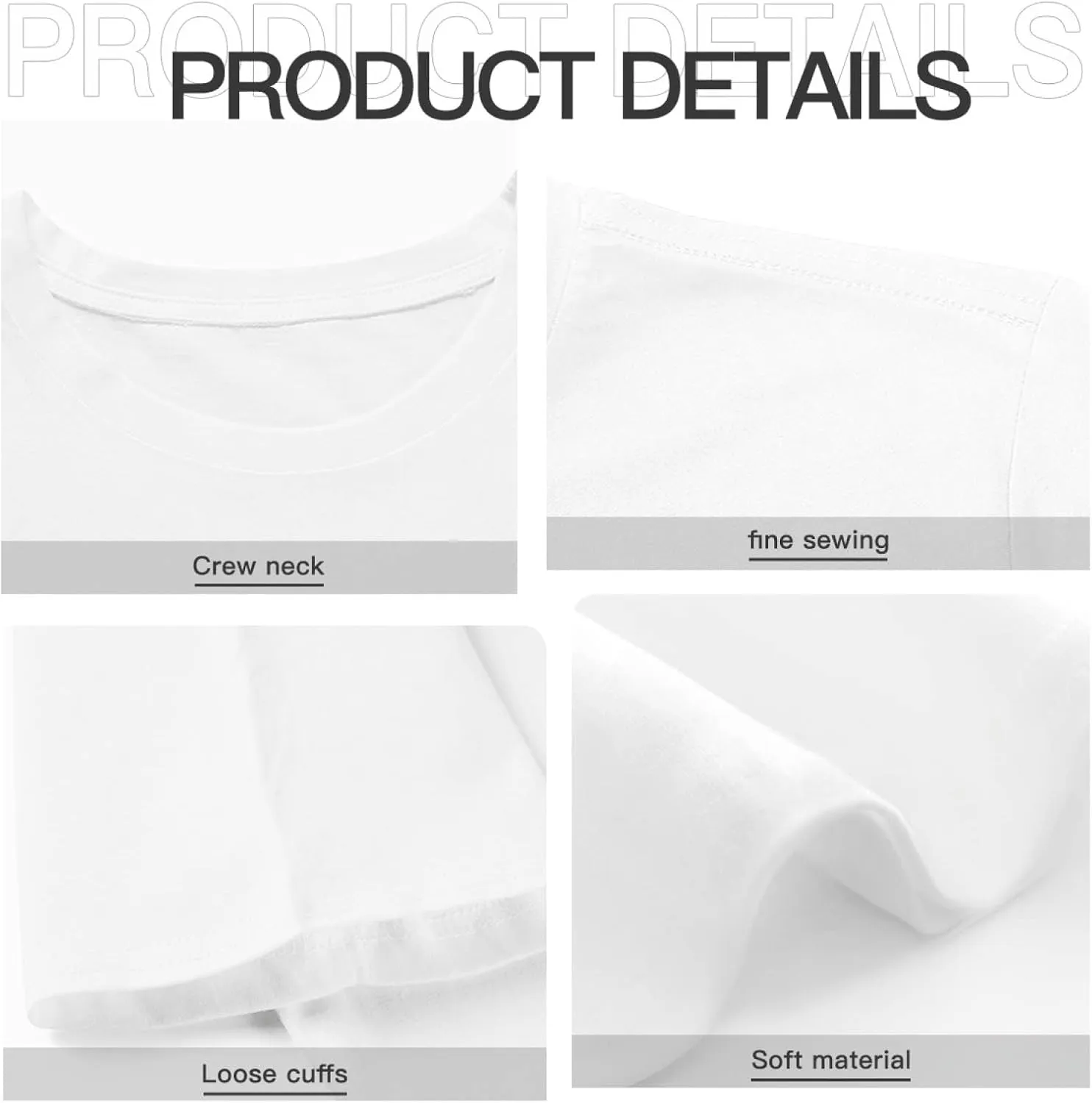 Custom T-Shirts for Men and Women, Custom Shirts Made in The USA, Personalized Cotton t-Shirts with Photo Logo Text