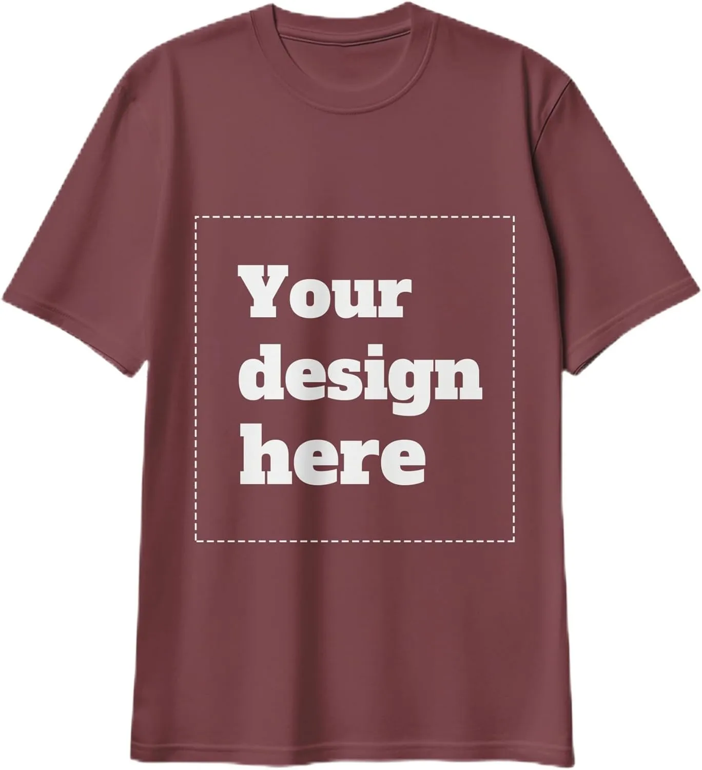 Custom T-Shirts for Men and Women, Custom Shirts Made in The USA, Personalized Cotton t-Shirts with Photo Logo Text