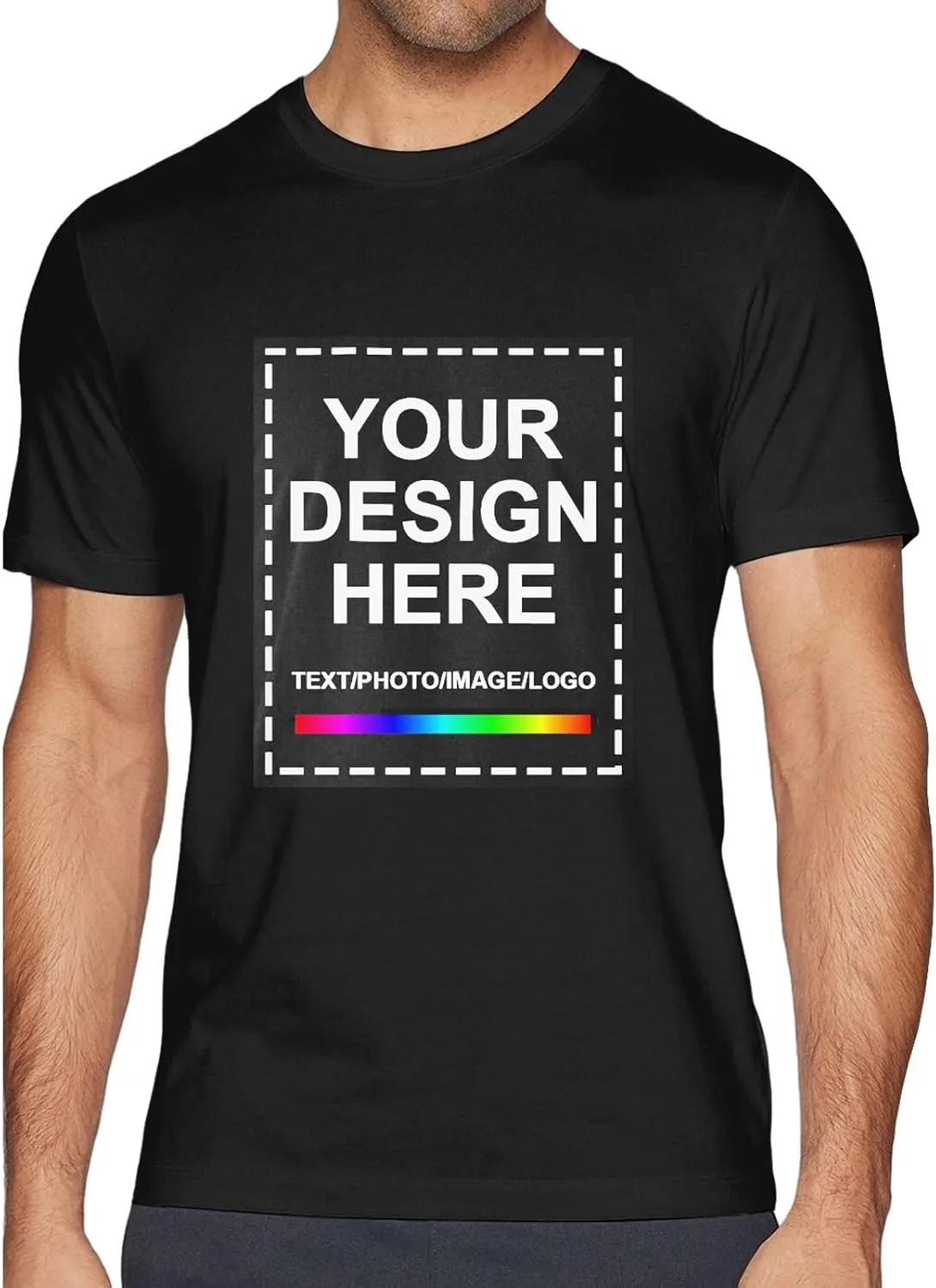 Custom T Shirts for MenCustom T Shirts Design Your OwnPersonalized T Shirts Customized Tee Gifts Add Photo Logo Text