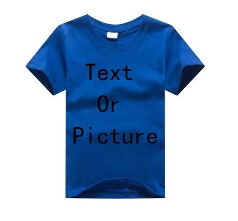CUSTOM TEXT/LOGO - KIDS TSHIRT